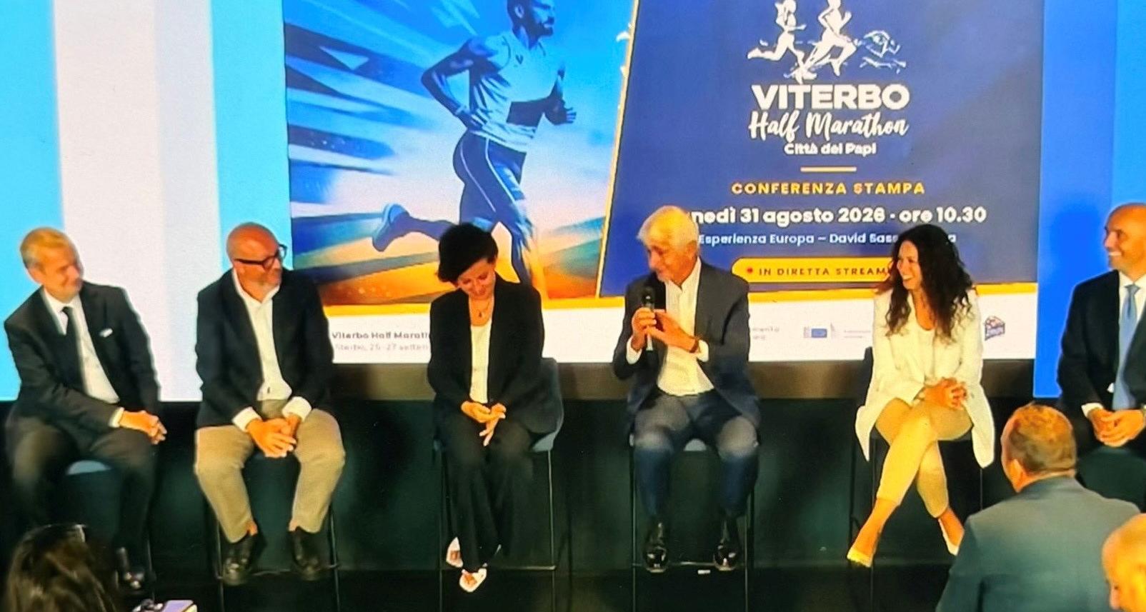 Presentata a Roma la seconda edizione della Viterbo Half Marathon, che unisce sport e impegno sociale