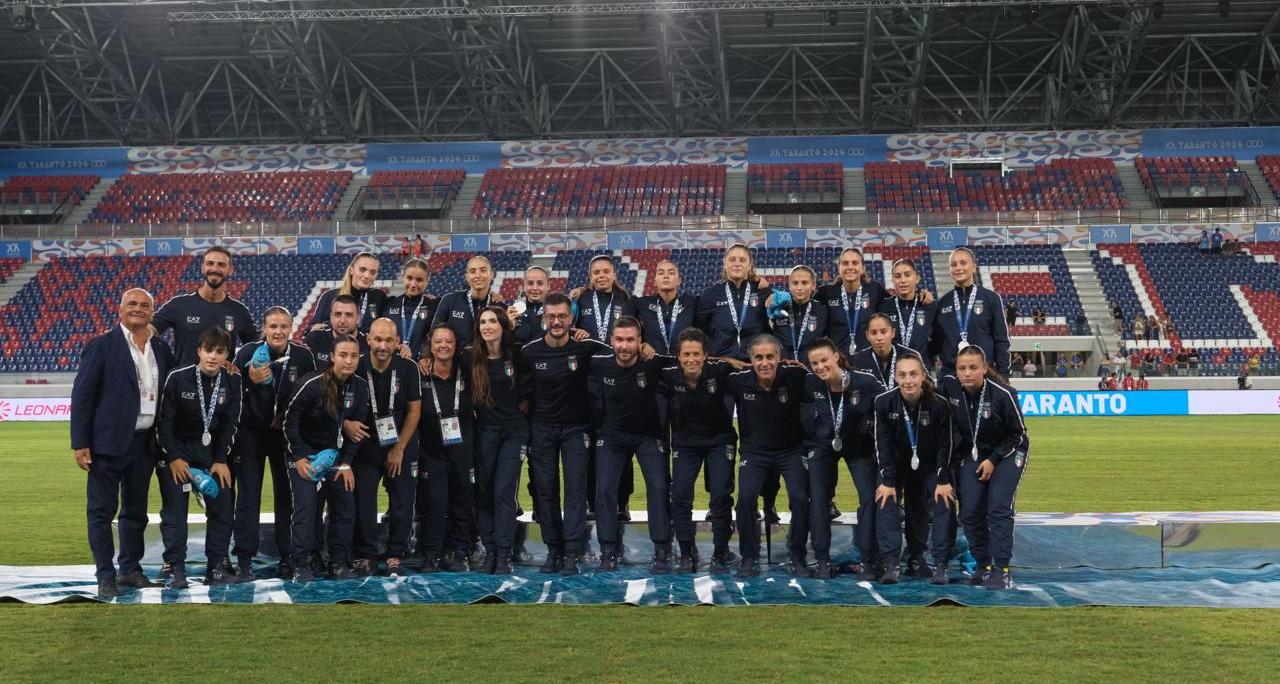 Giochi del Mediterraneo, medaglia d’argento per le Azzurrine battute in finale dal Portogallo