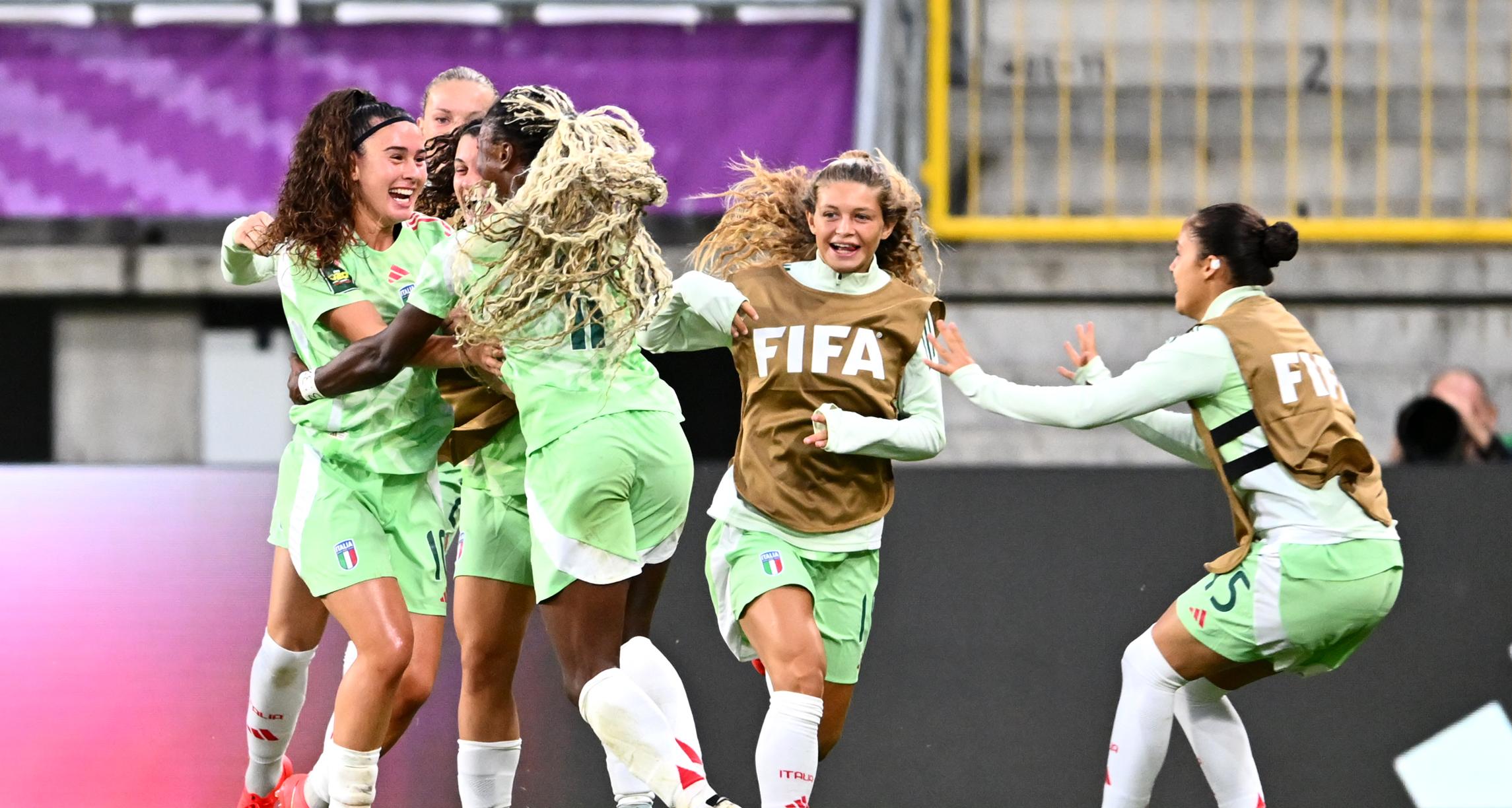 Azzurrine da urlo: la Nazionale femminile Under 20 batte gli Usa in rimonta