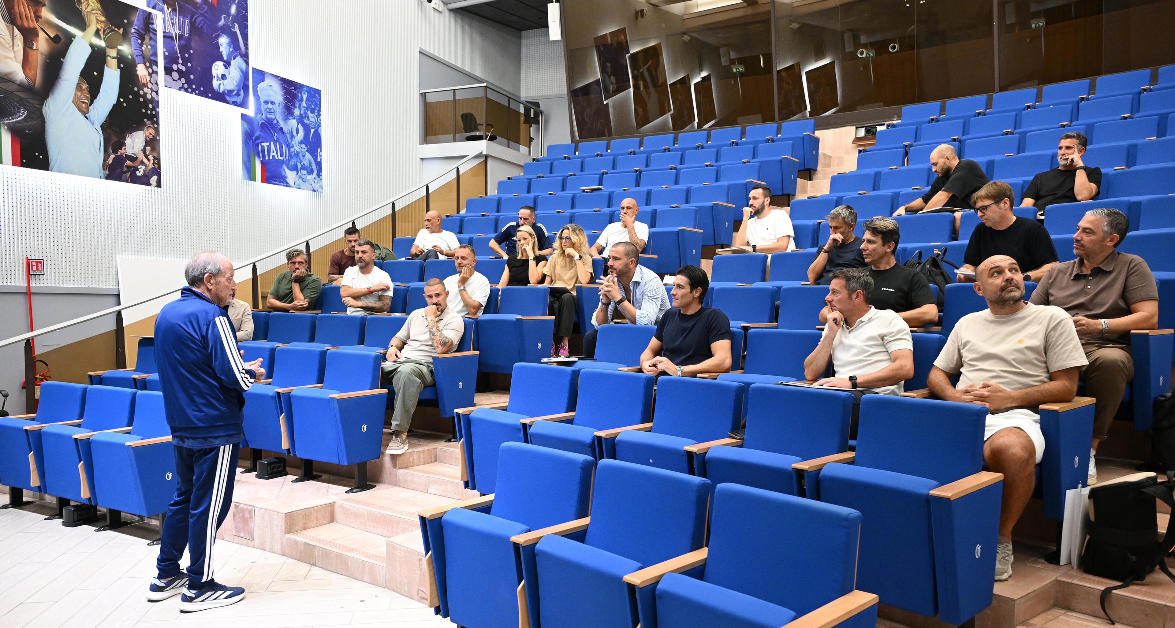A Coverciano l'inaugurazione del corso UEFA Pro 2026/2027