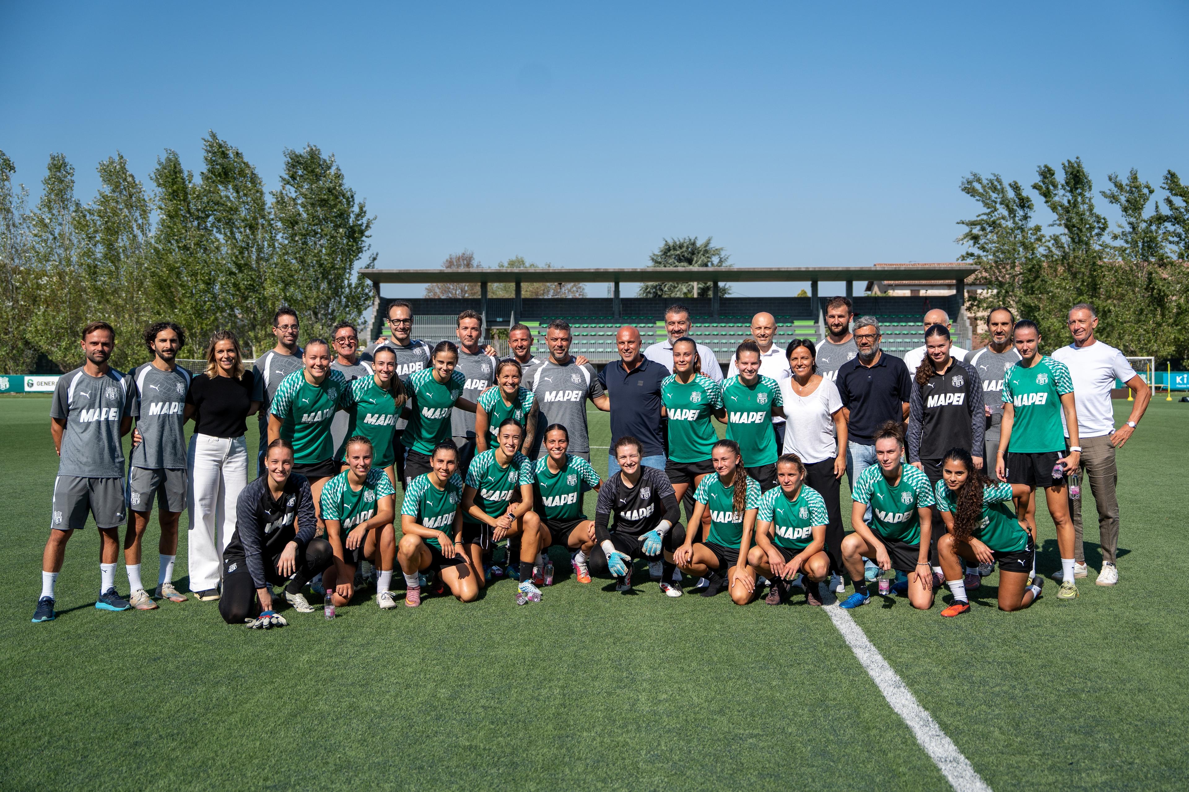 Tour dei ritiri, Soncin fa visita al Sassuolo. Mercoledì nuova tappa a Como, domenica blitz a Stoccarda per incontrare Giuliani