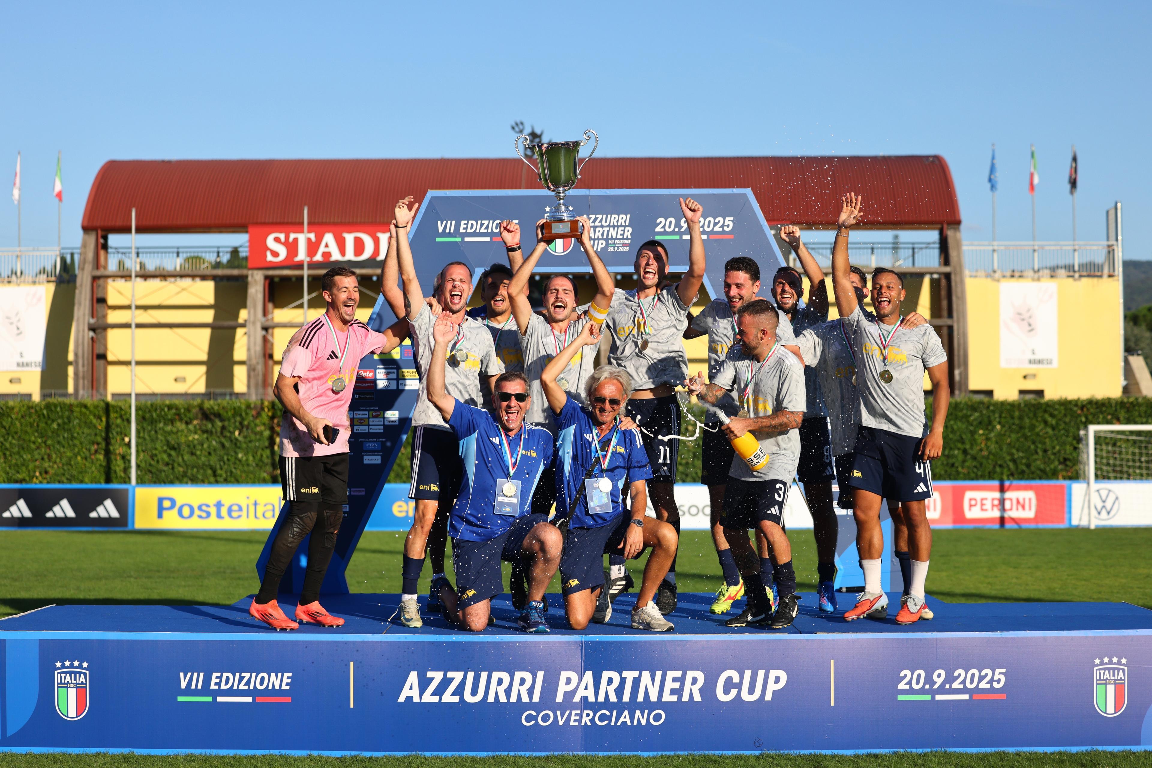 Azzurri Partner Cup, il 12 settembre l’ottava edizione: a Coverciano 24 aziende