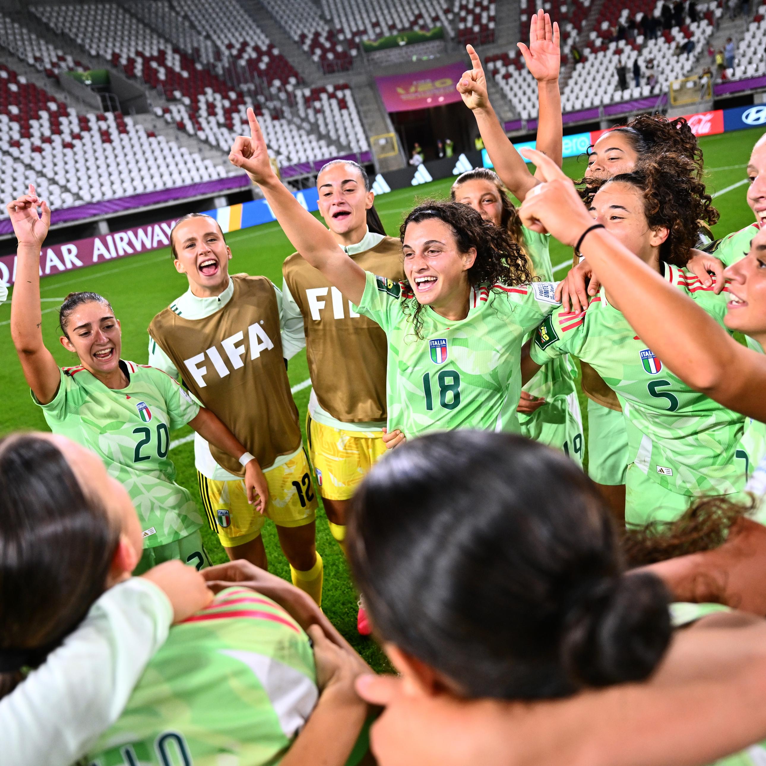 Successi e qualificazione agli ottavi: i numeri certificano il percorso della Nazionale femminile Under 20
