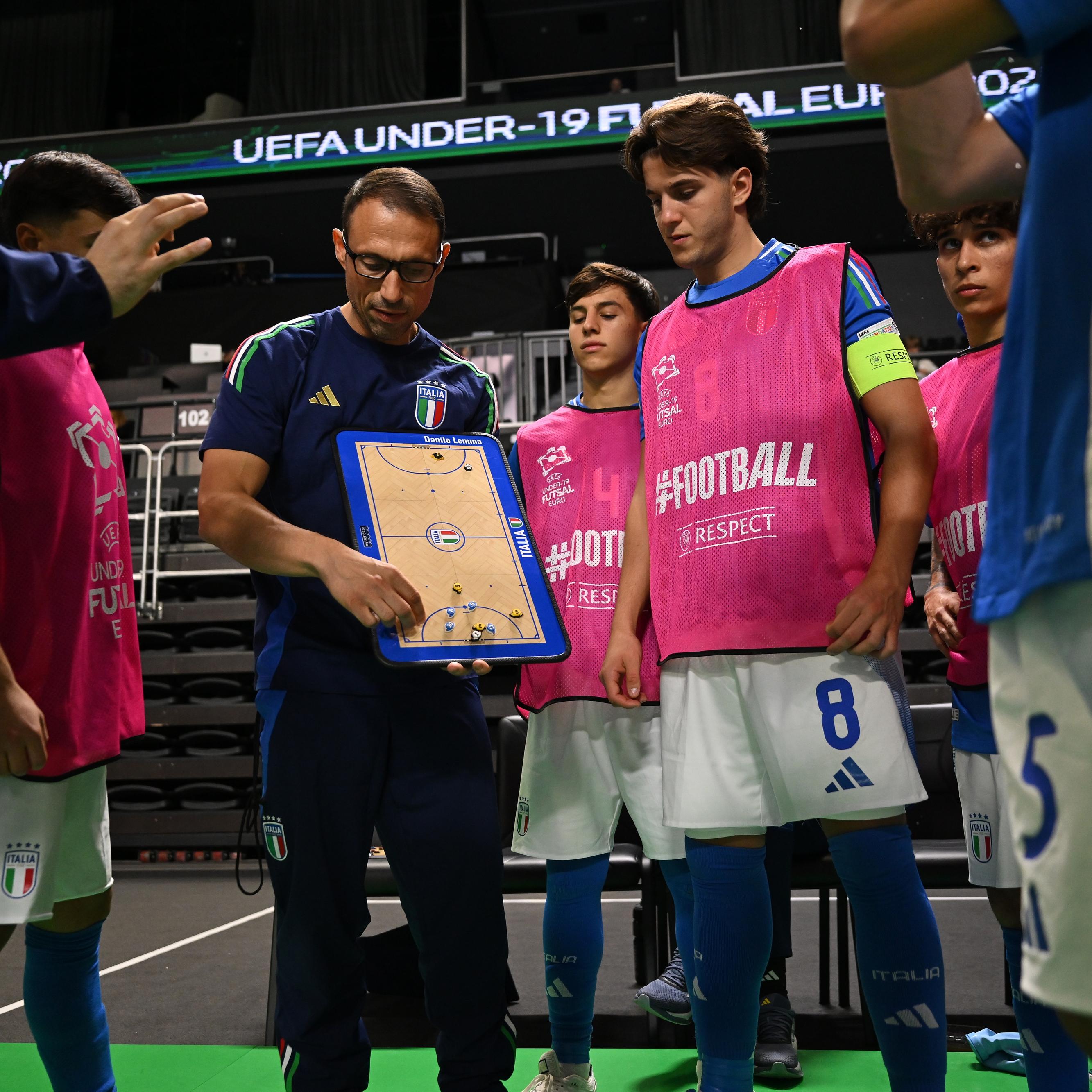 Primo raduno stagionale per gli Azzurrini del futsal: Pedrini convoca 20 calciatori
