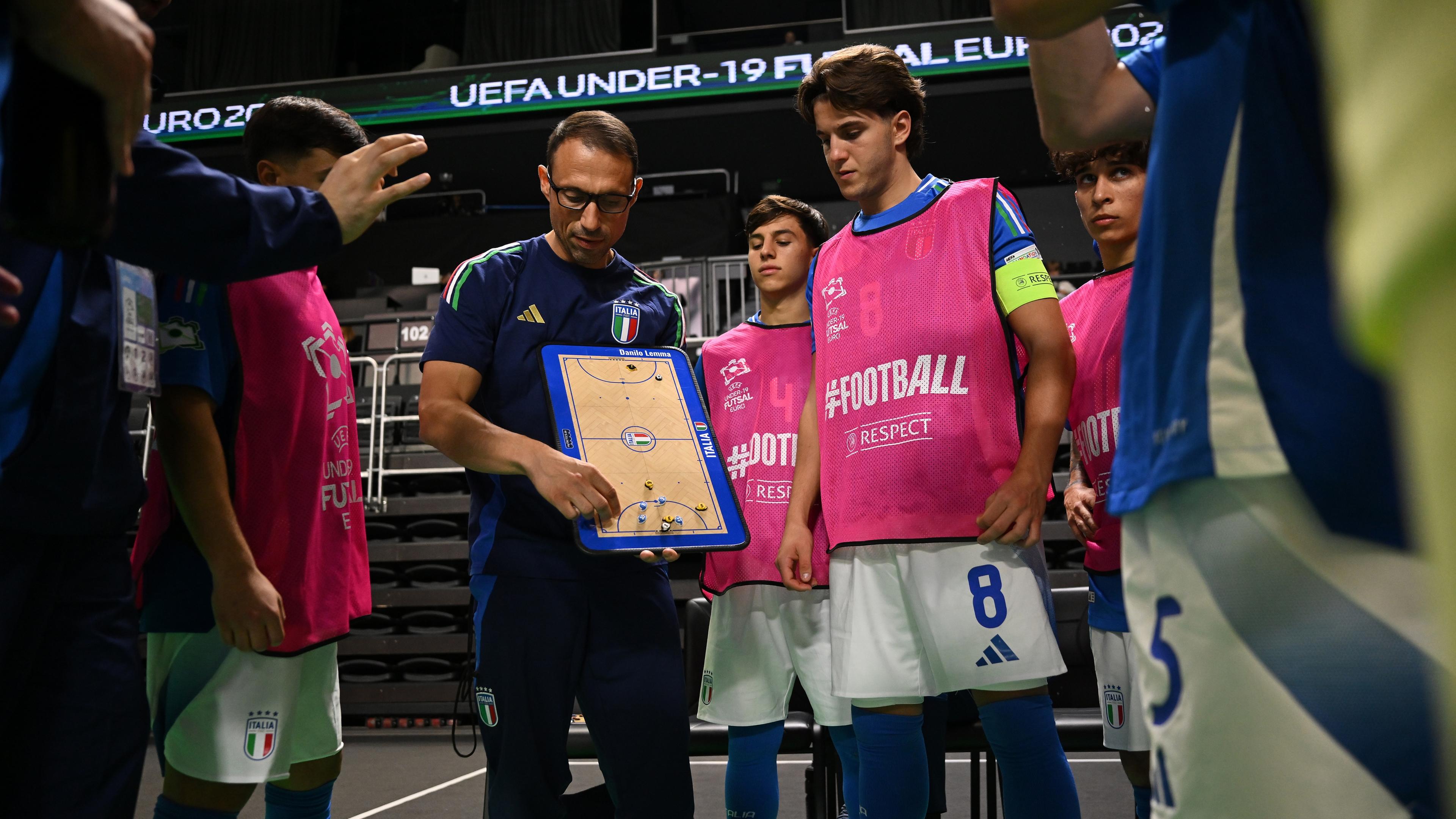 Primo raduno stagionale per gli Azzurrini del futsal: Pedrini convoca 20 calciatori
