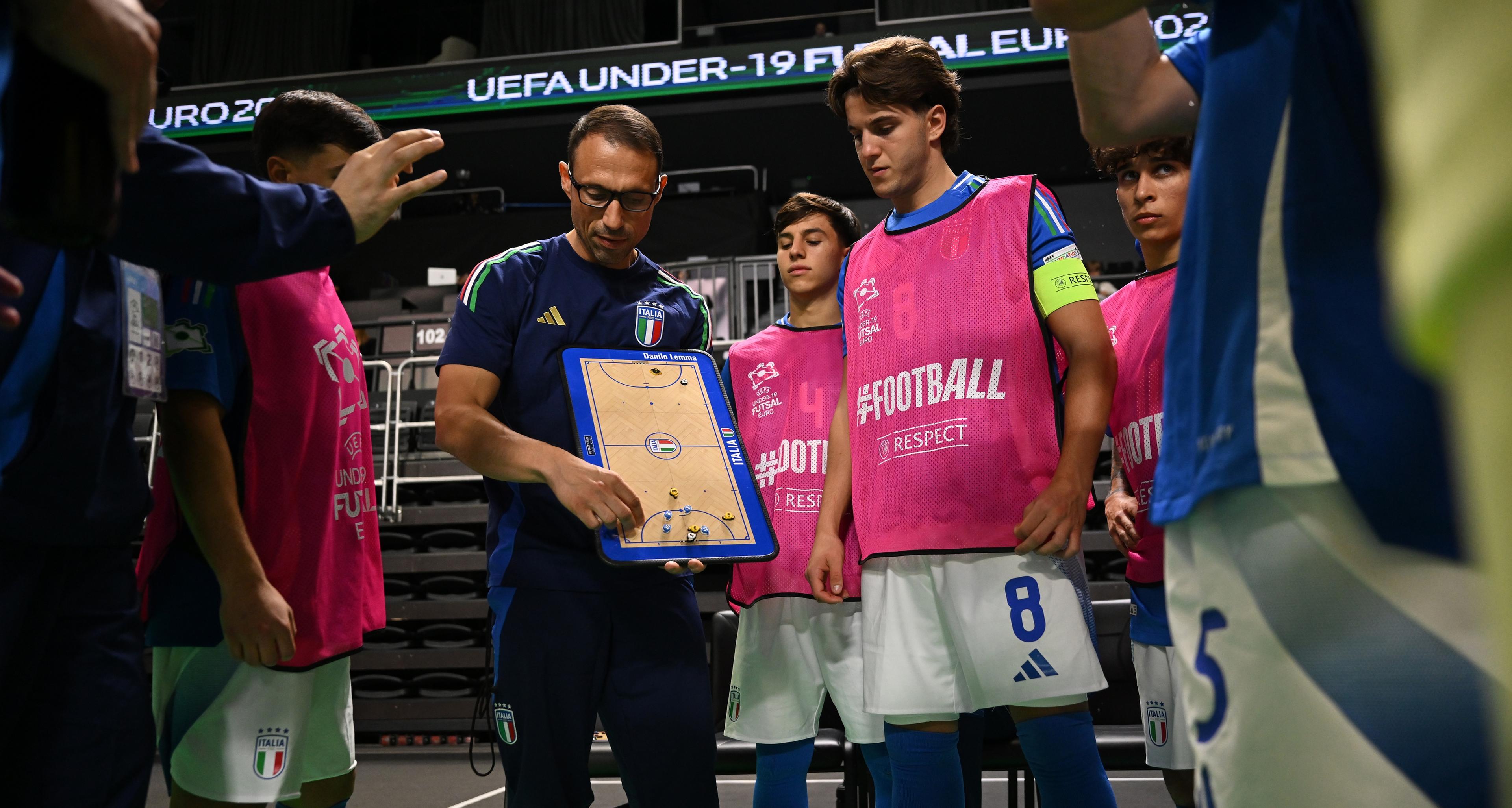 Primo raduno stagionale per gli Azzurrini del futsal: Pedrini convoca 20 calciatori