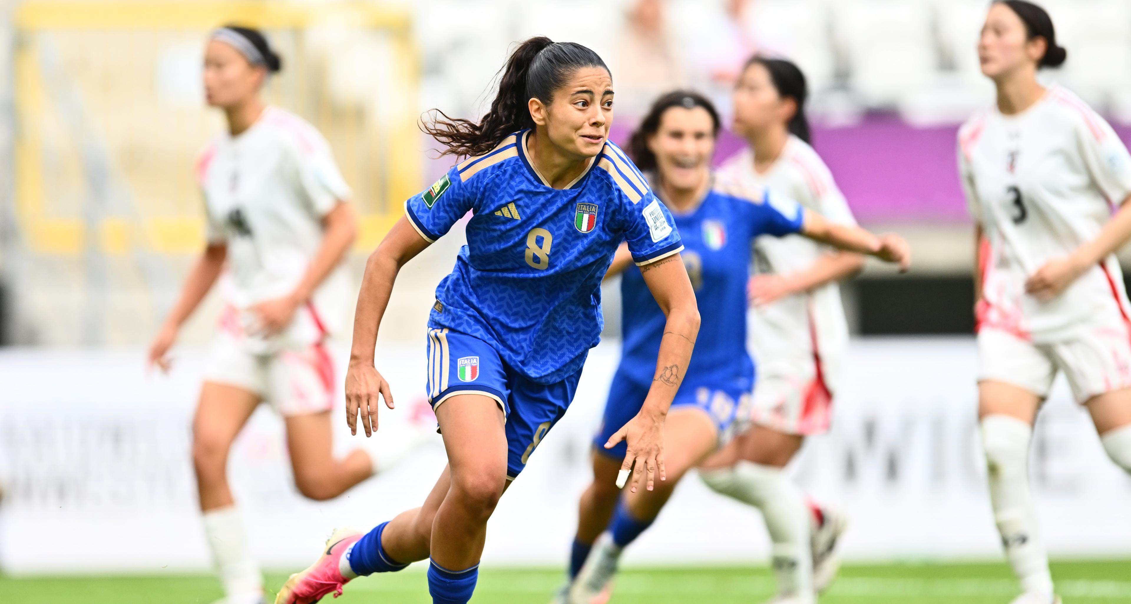 Prosegue la marcia azzurra al Mondiale femminile Under 20: 1-1 col Giappone