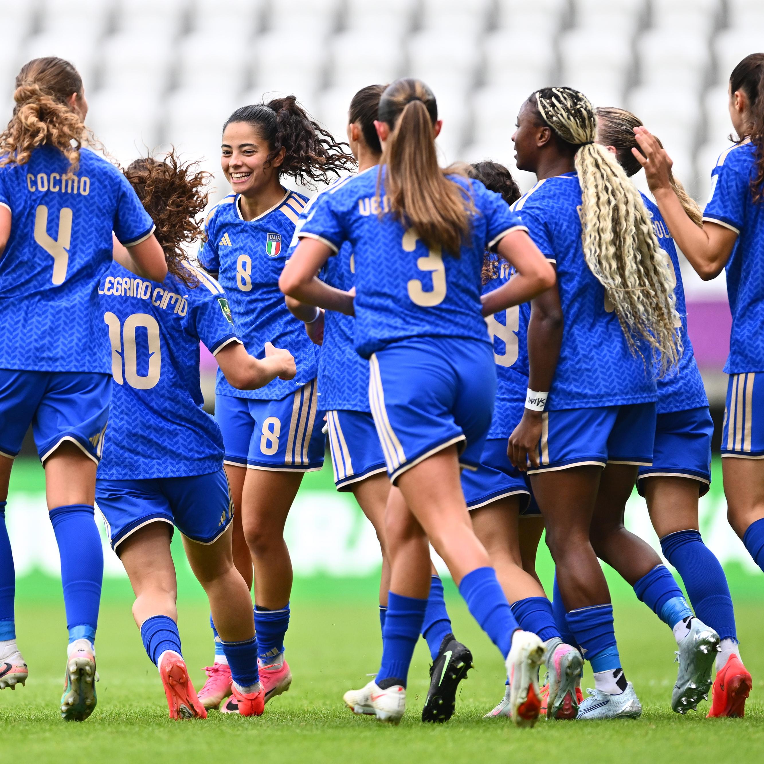 Mondiale femminile Under 20, definito il tabellone della fase a eliminazione diretta: agli ottavi sarà Italia-Cina