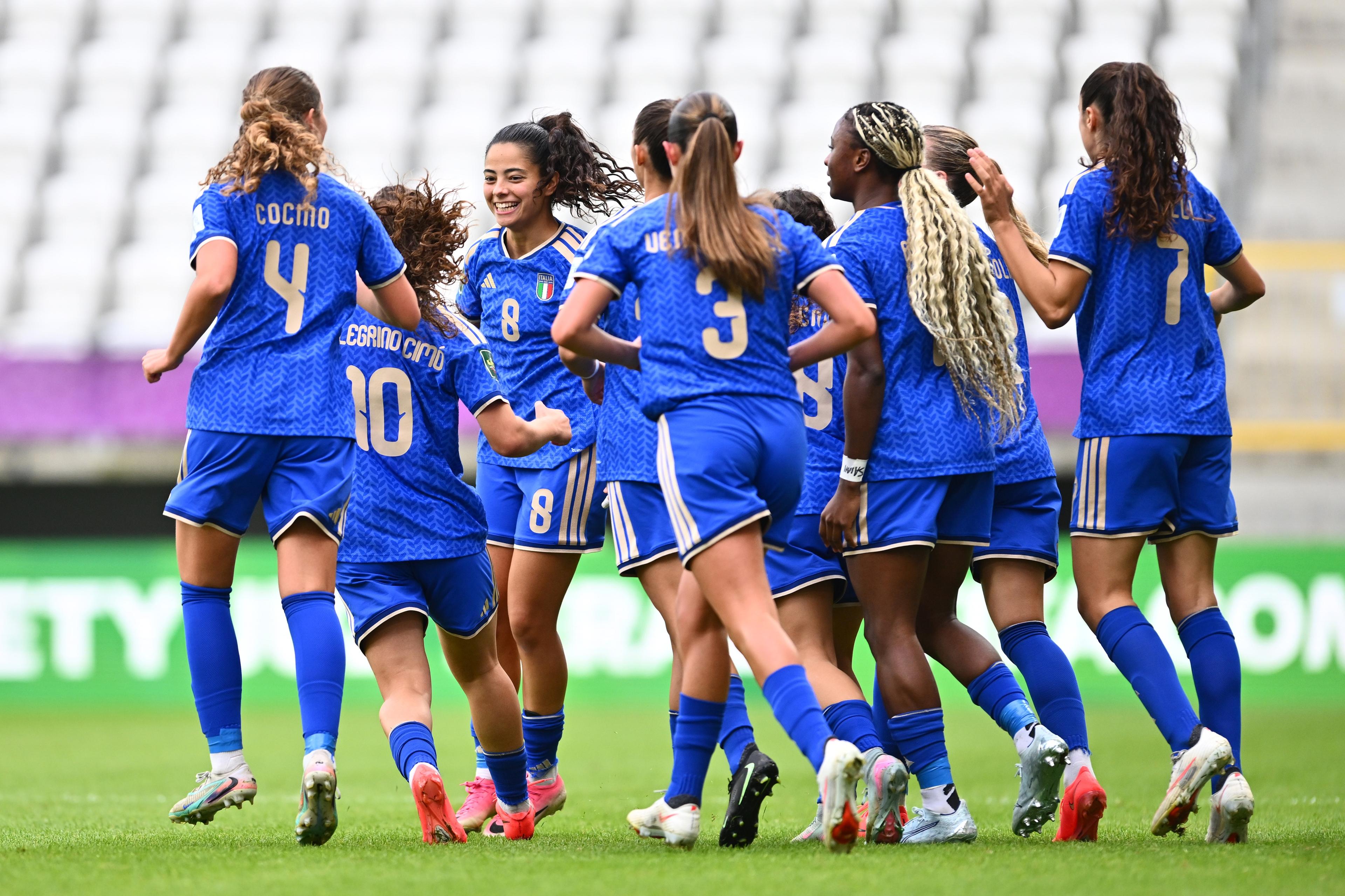 Mondiale femminile Under 20, definito il tabellone della fase a eliminazione diretta: agli ottavi sarà Italia-Cina