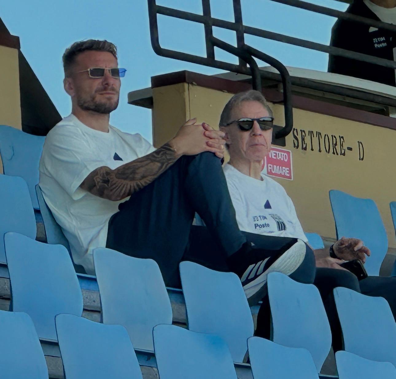 Ciro Immobile e Daniele Zoratto