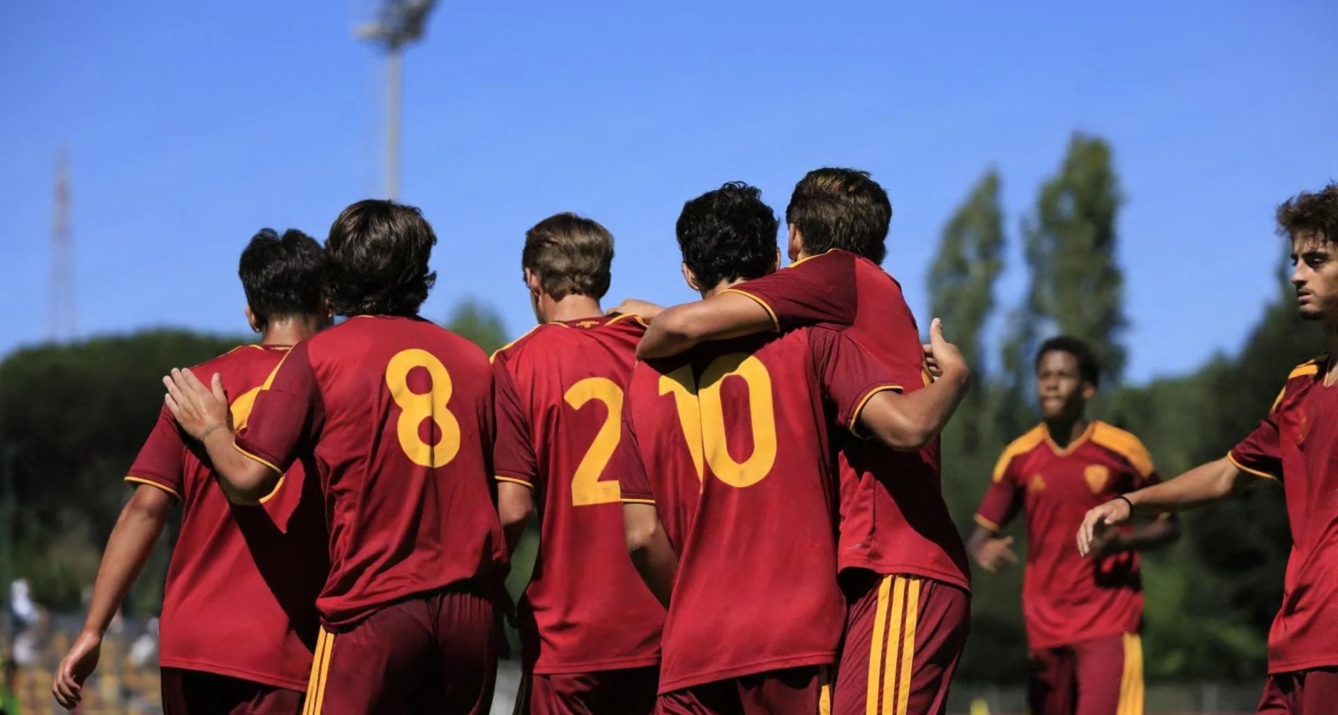 Squadra giovanile della Roma vince per 8-0 contro l’Ascoli in un match di campionato giovanile