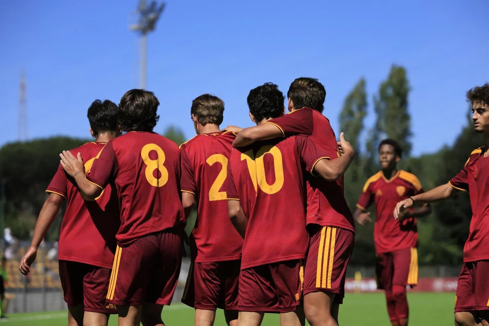 Under 16 Serie A e B, Roma show nel Girone C: 8-0 all’Ascoli nel debutto a Trigoria
