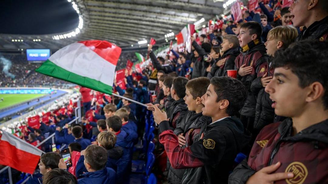 Italy vs. Belgium: 4,000 schoolchildren and young footballers to attend the Olimpico