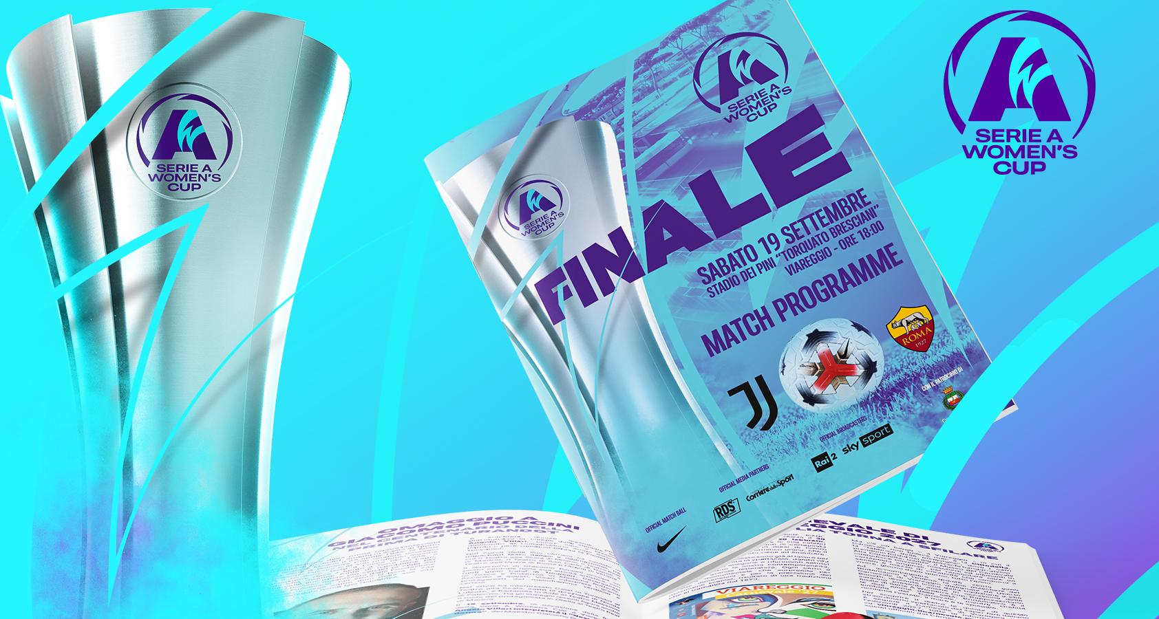 Serie A Women’s Cup, -2 alla finale di Viareggio: online il Match Programme del ‘Clasico’ numero 33 tra Juventus e Roma
