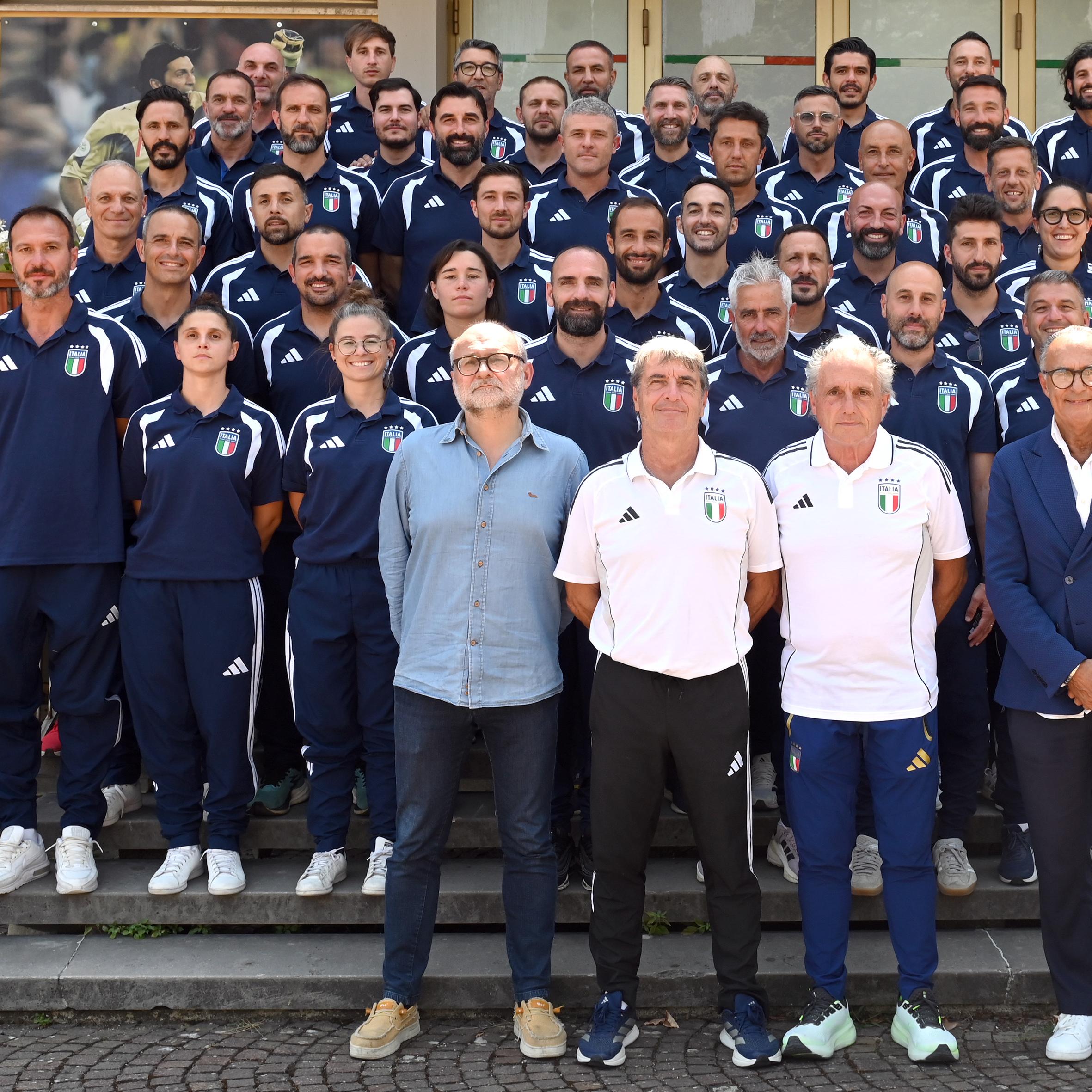 Ufficializzati i nuovi allenatori UEFA A. Tre i migliori del corso: Agnelli, Cammaroto e Bellazzini