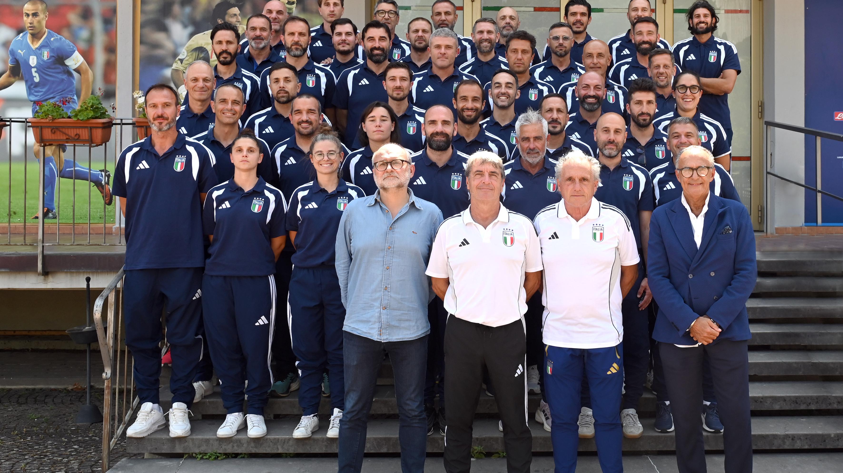 Ufficializzati i nuovi allenatori UEFA A. Tre i migliori del corso: Agnelli, Cammaroto e Bellazzini