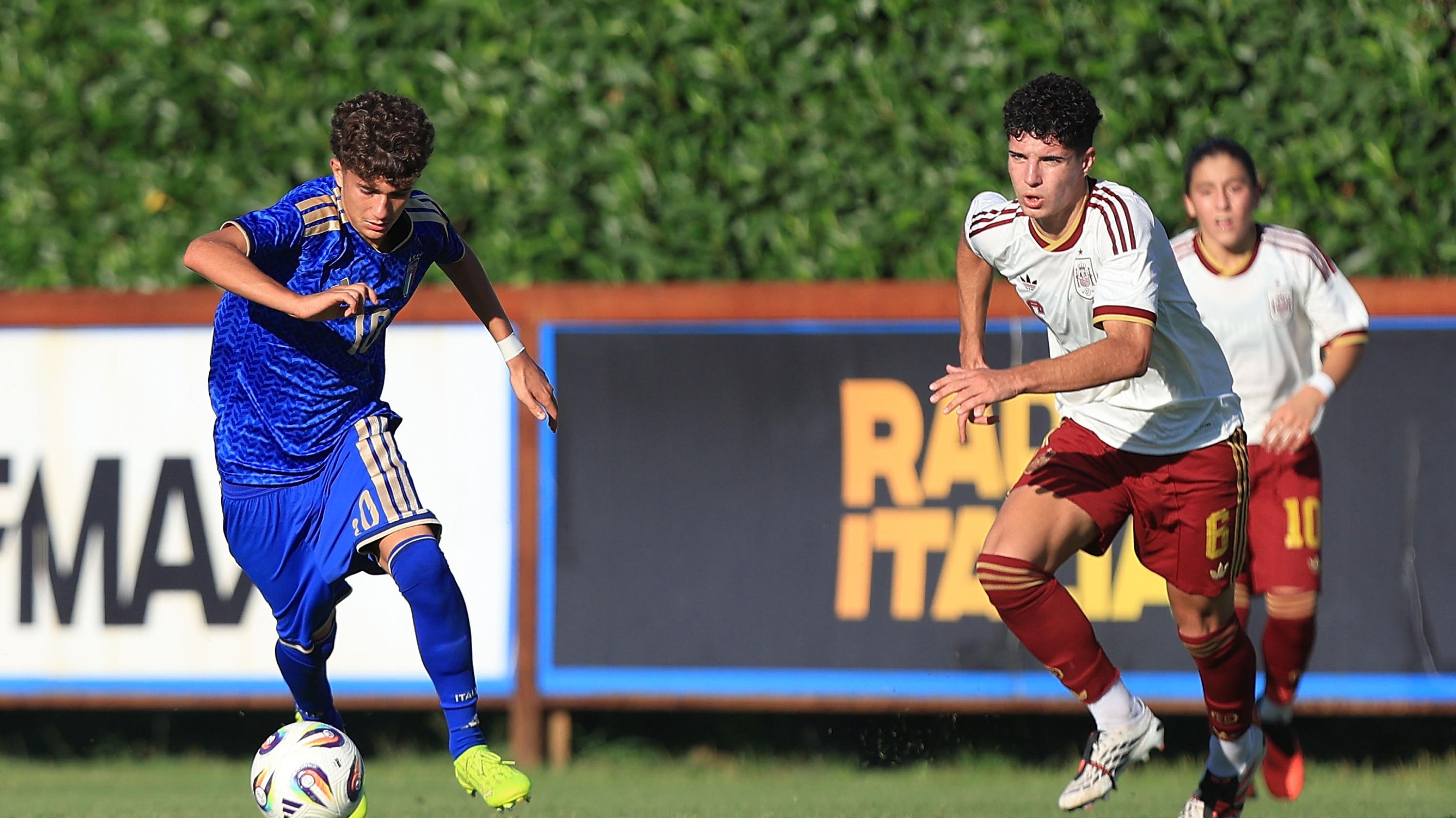 Secondo ko stagionale per gli Azzurrini: 5-1 per la Spagna. Costantino: “Partita in salita”