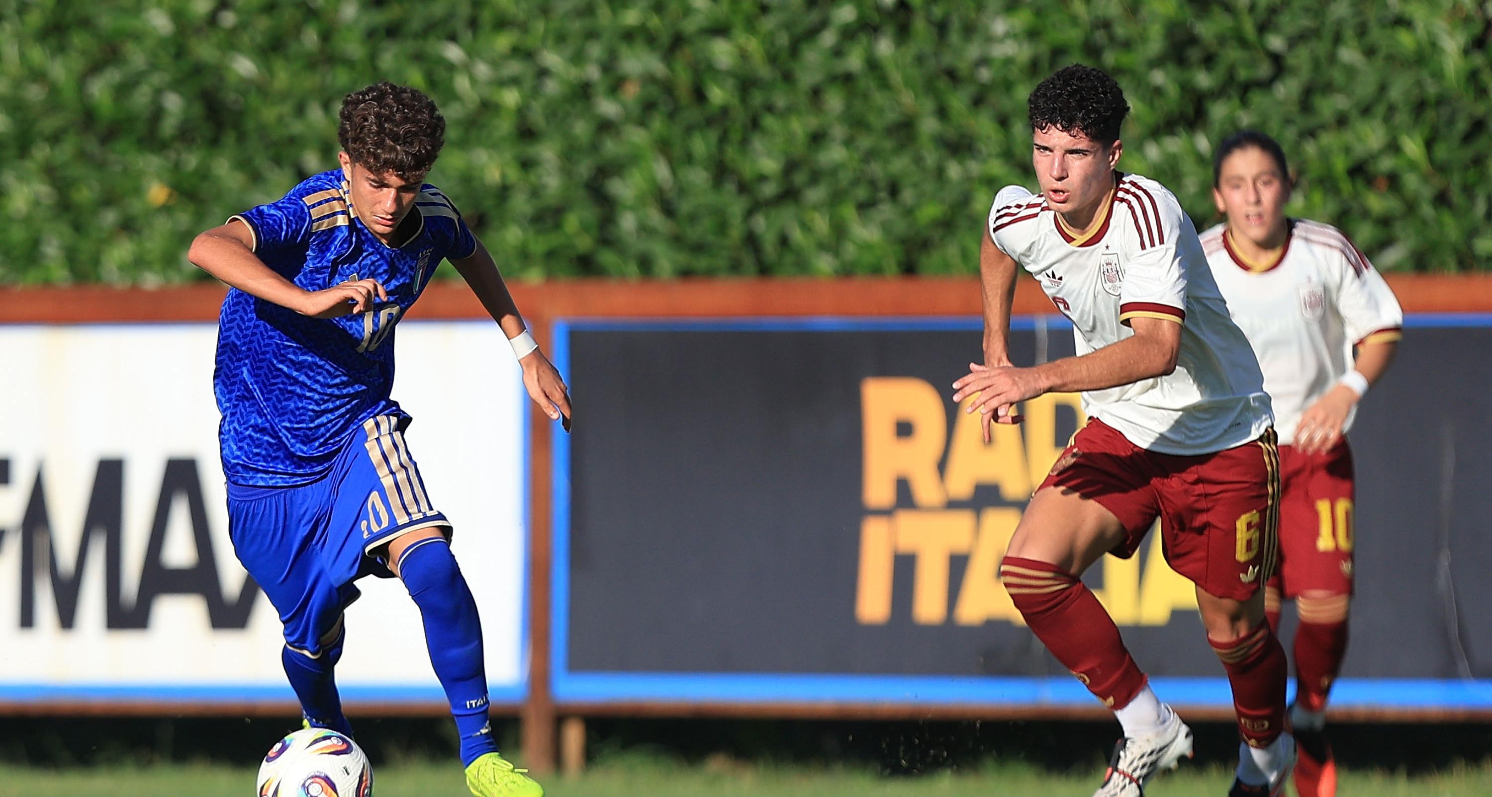 Secondo ko stagionale per gli Azzurrini: 5-1 per la Spagna. Costantino: “Partita in salita”