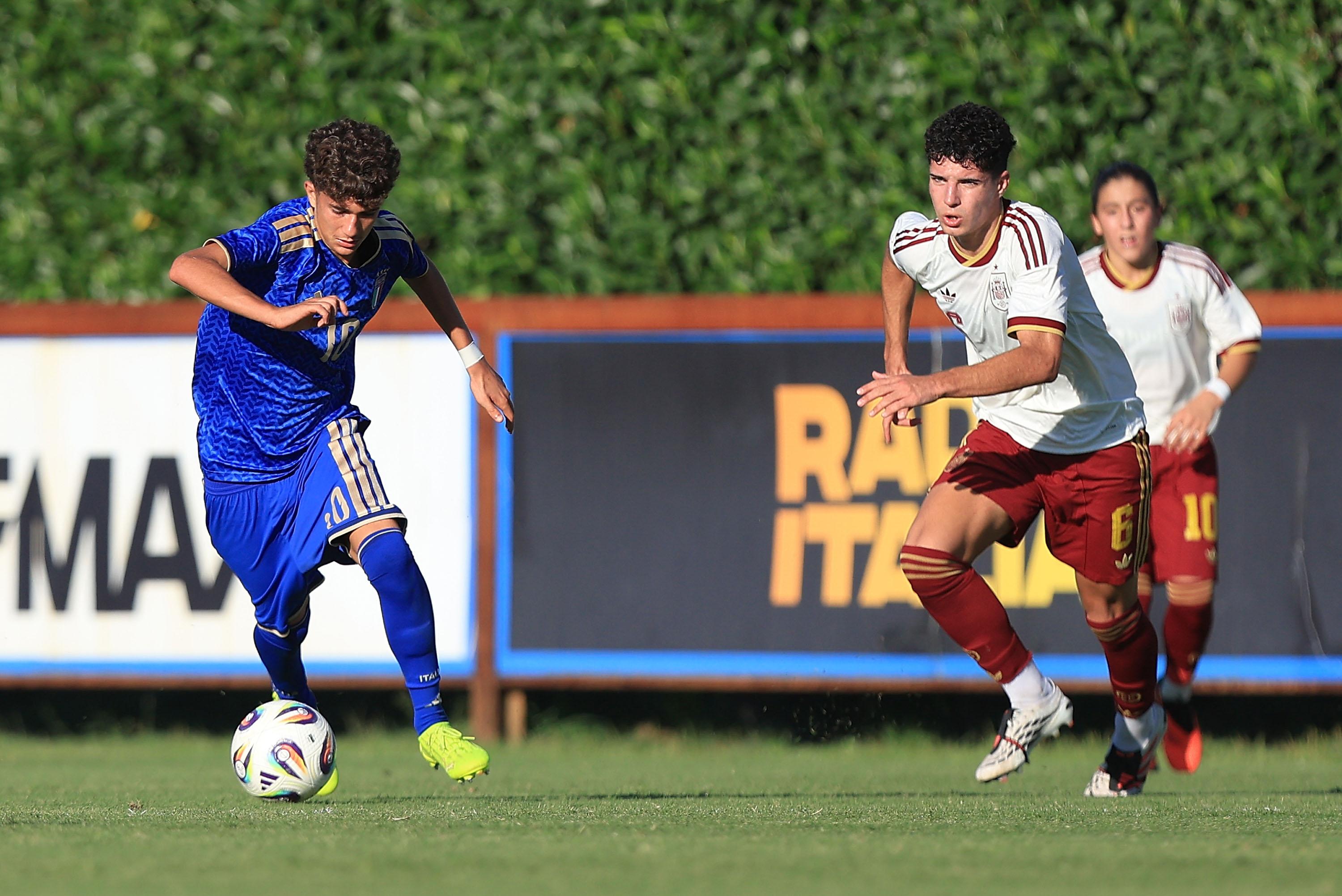 Secondo ko stagionale per gli Azzurrini: 5-1 per la Spagna. Costantino: “Partita in salita”