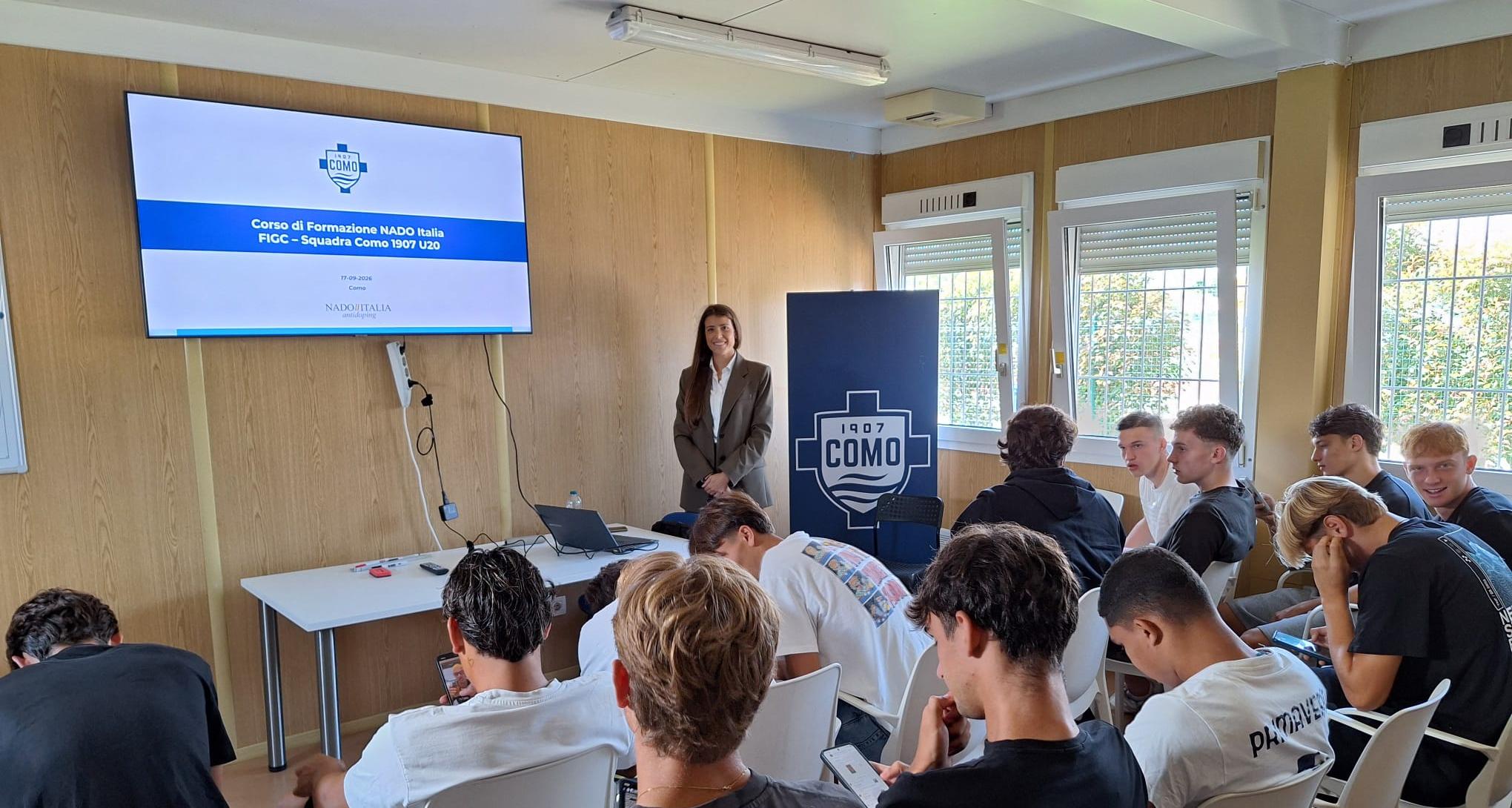 UEFA Hattrick VI: si è tenuto oggi l’incontro con i calciatori Under 20 del Como e dell’Inter