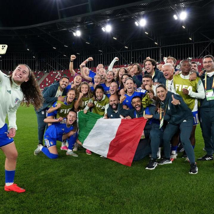 U-20 Women’s World Cup joy for Italy. Malagò: “Keep dreaming, Italy is with you”