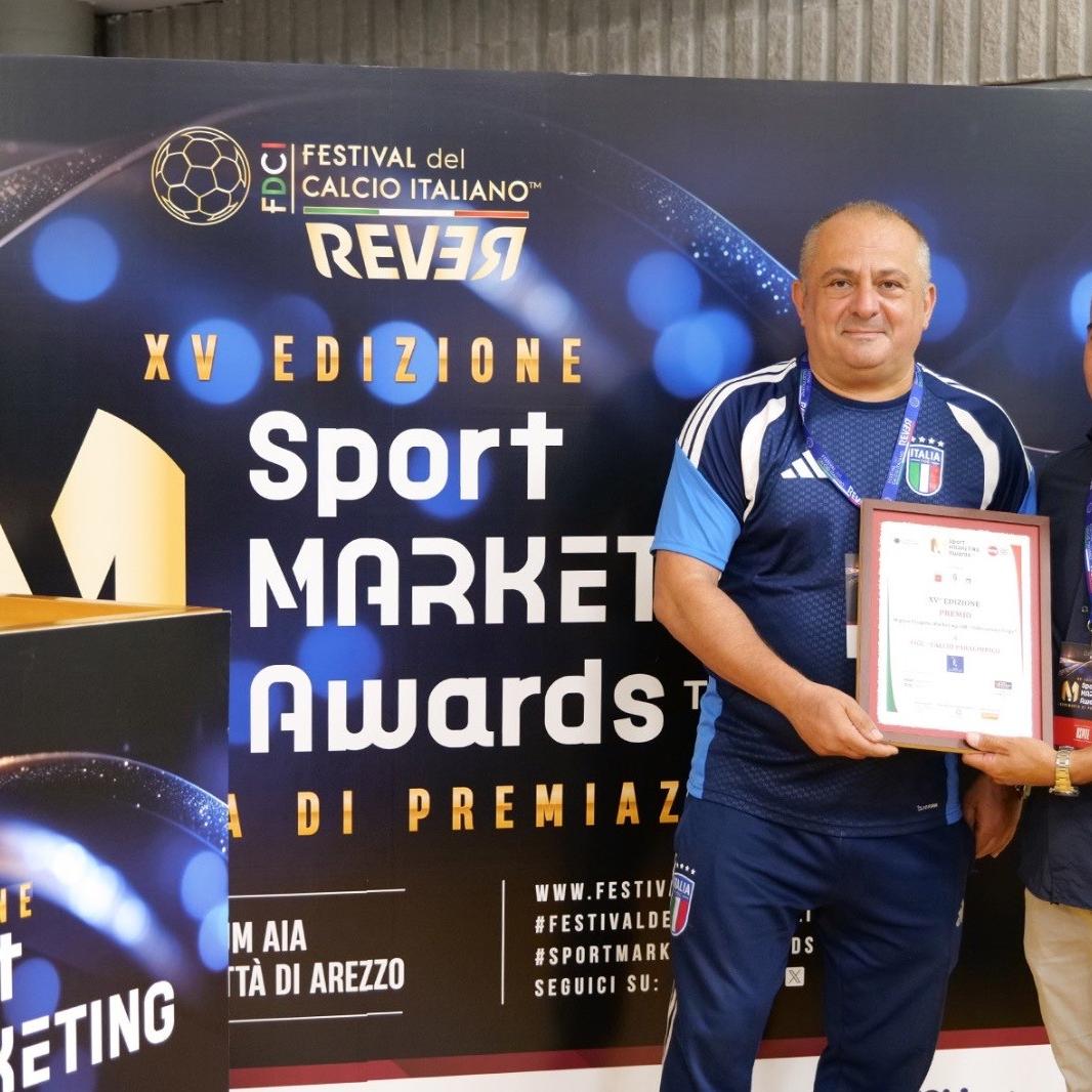La Divisione Calcio Paralimpico premiata agli Sport Marketing Awards di Arezzo per il secondo anno di fila