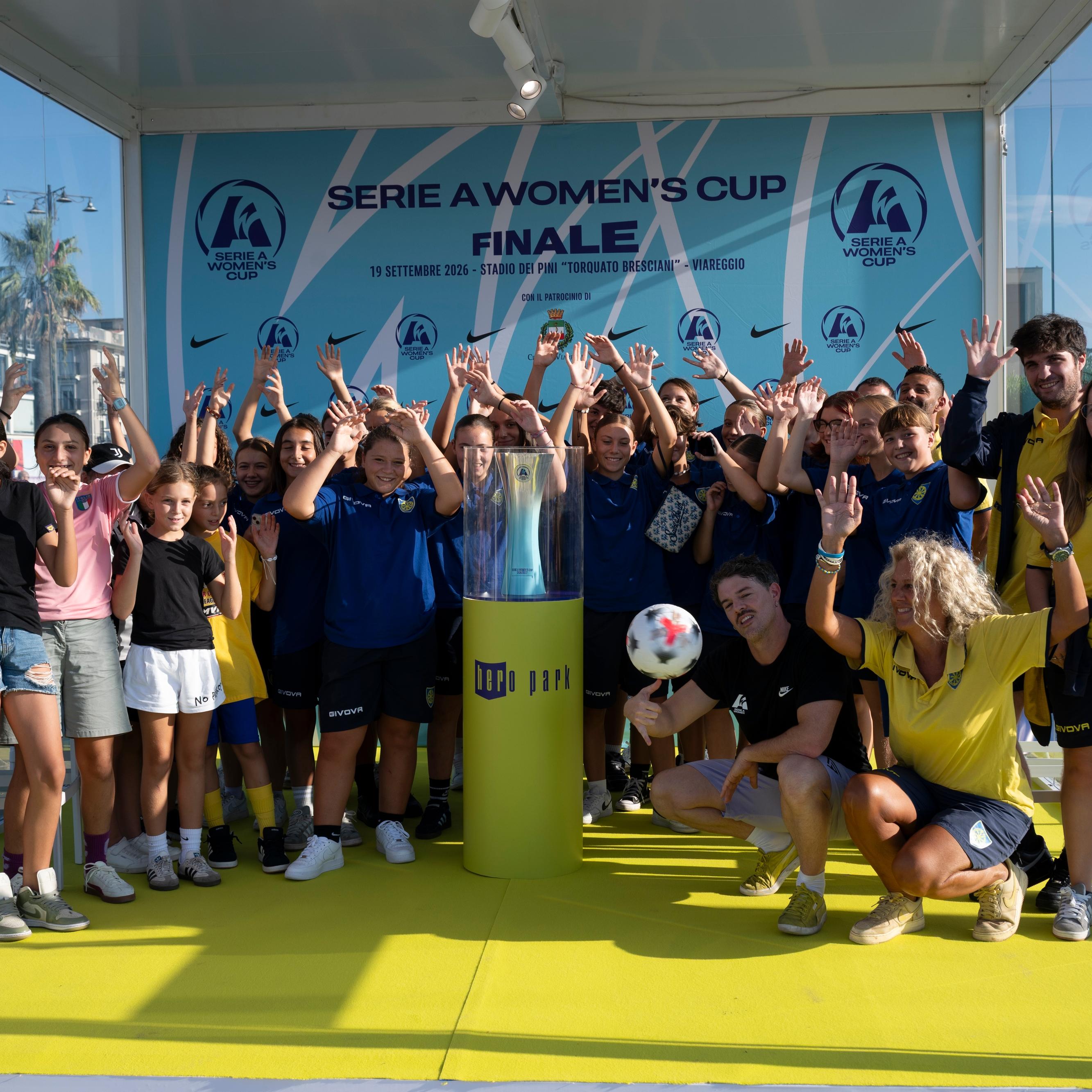 Serie A Women's Cup, che show a Viareggio: fan e calciatrici all'Hero Park