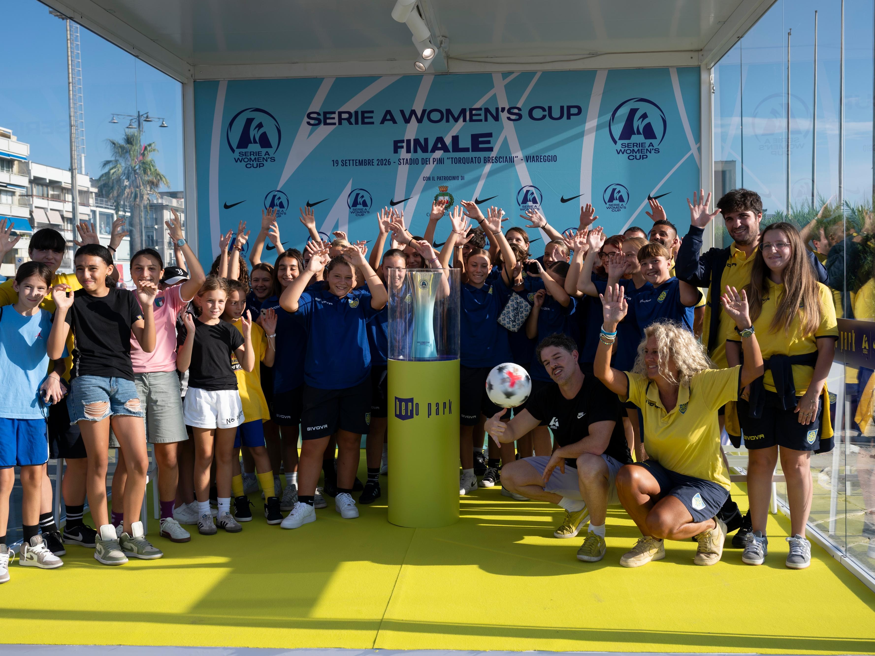 Serie A Women's Cup, che show a Viareggio: fan e calciatrici all'Hero Park