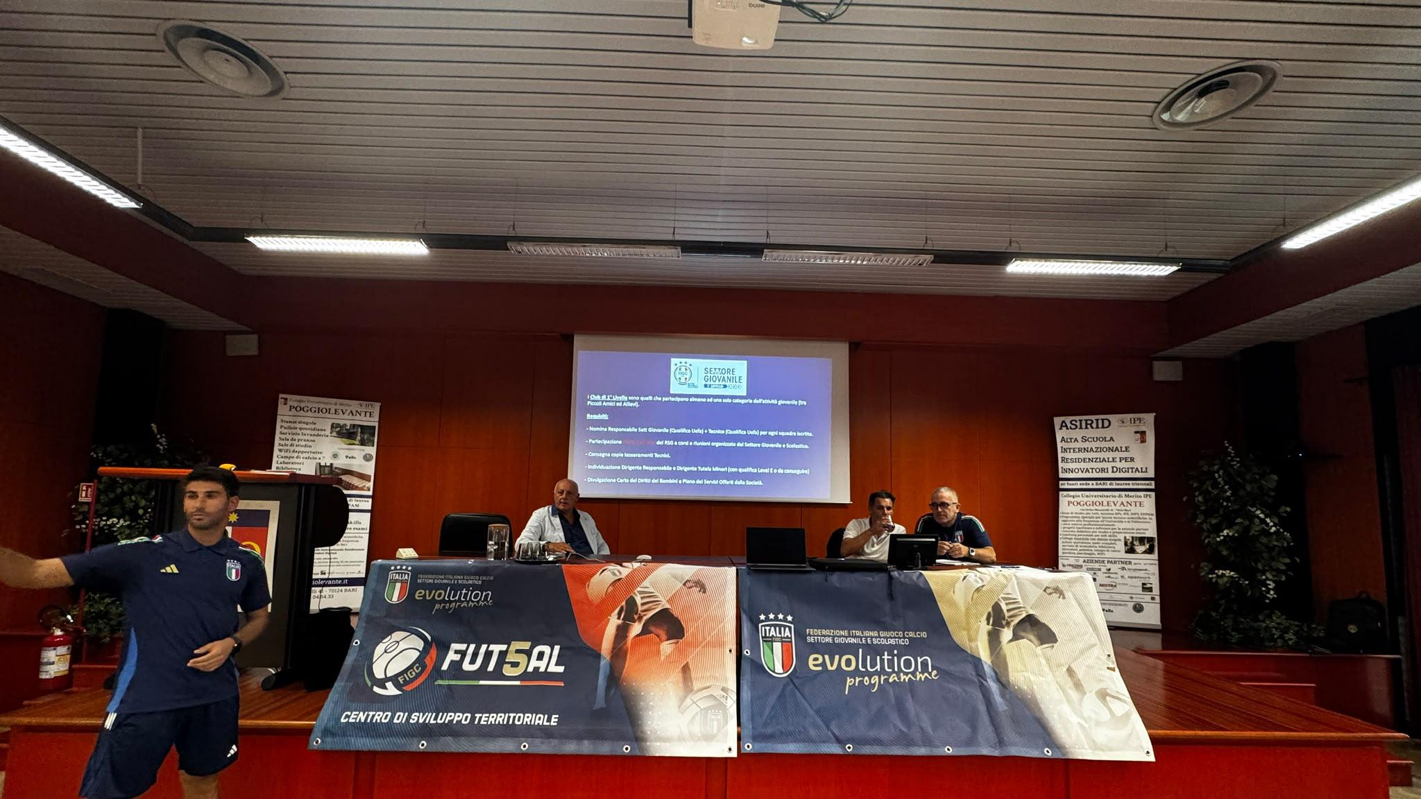 FIGC Puglia, confronto con le società sull’attività giovanile: qualità, formazione e crescita al centro della nuova stagione