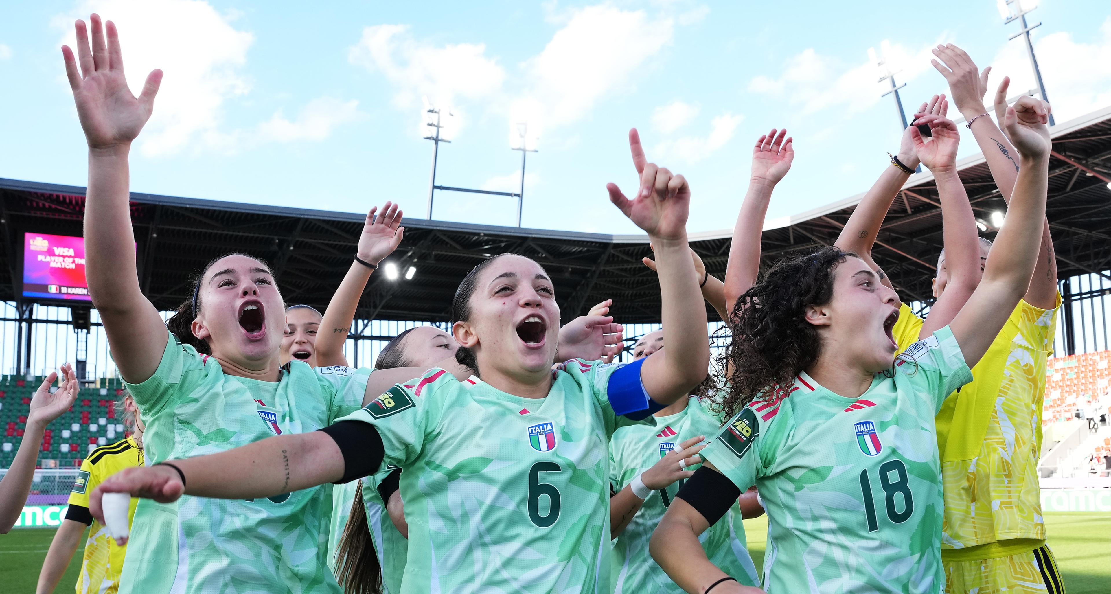 Sogna Italia, sogna: Azzurrine in semifinale ai Mondiali Under 20. Battuta la Corea del Sud 3-1