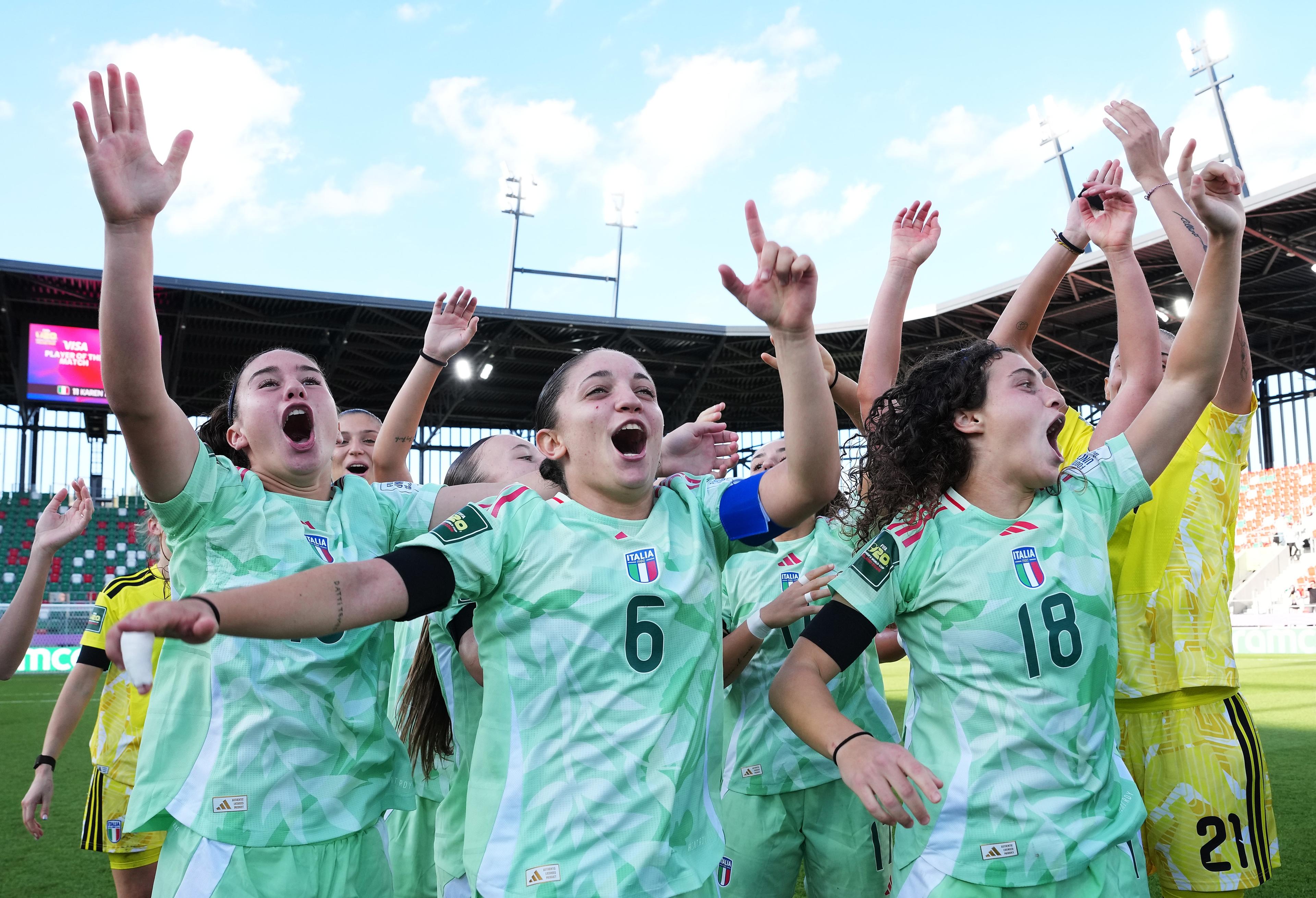 Sogna Italia, sogna: Azzurrine in semifinale ai Mondiali Under 20. Battuta la Corea del Sud 3-1