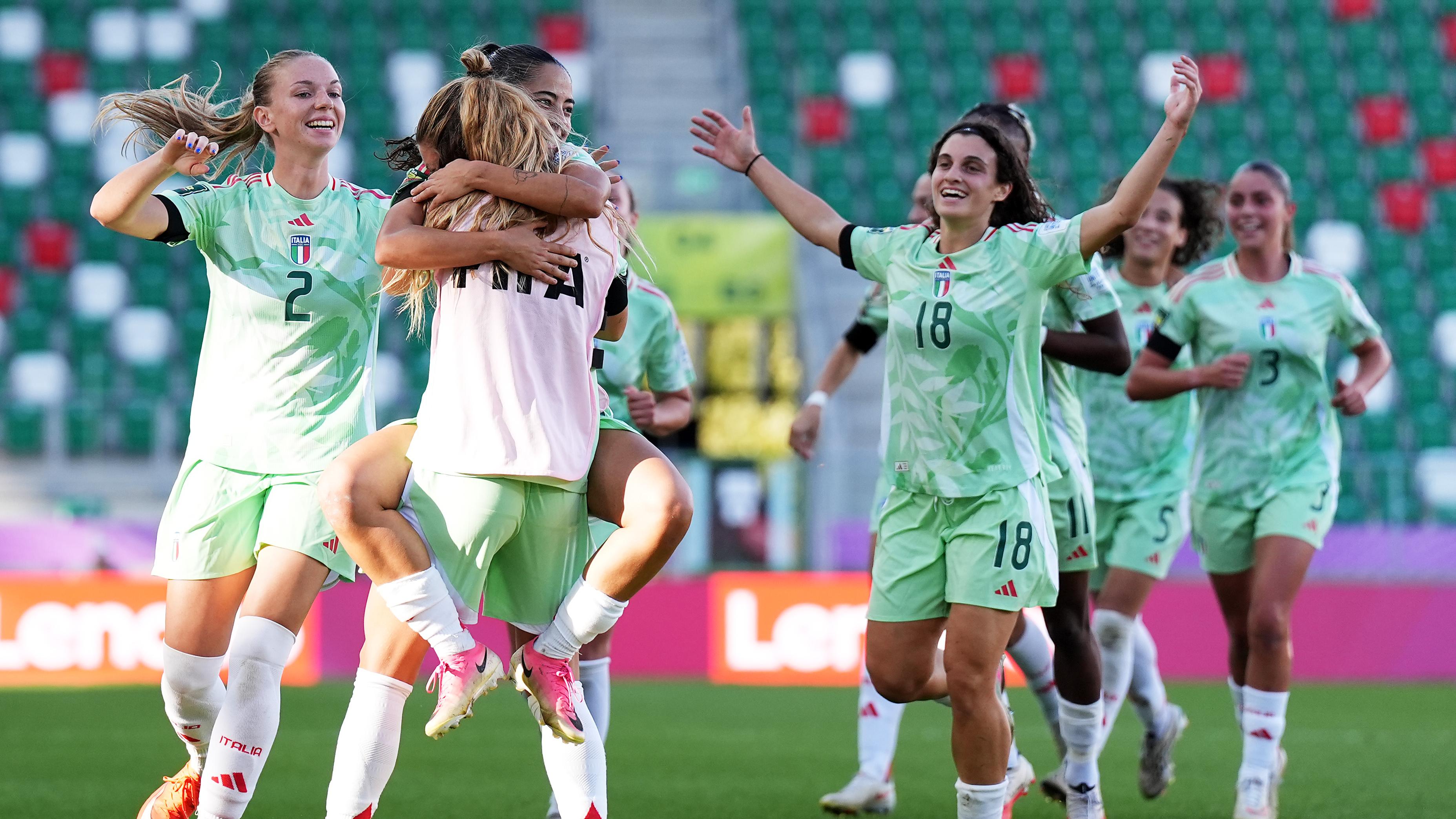 Under 20 femminile, mercoledì la semifinale mondiale con la Spagna. Malagò: “Avanti così, ragazze!”