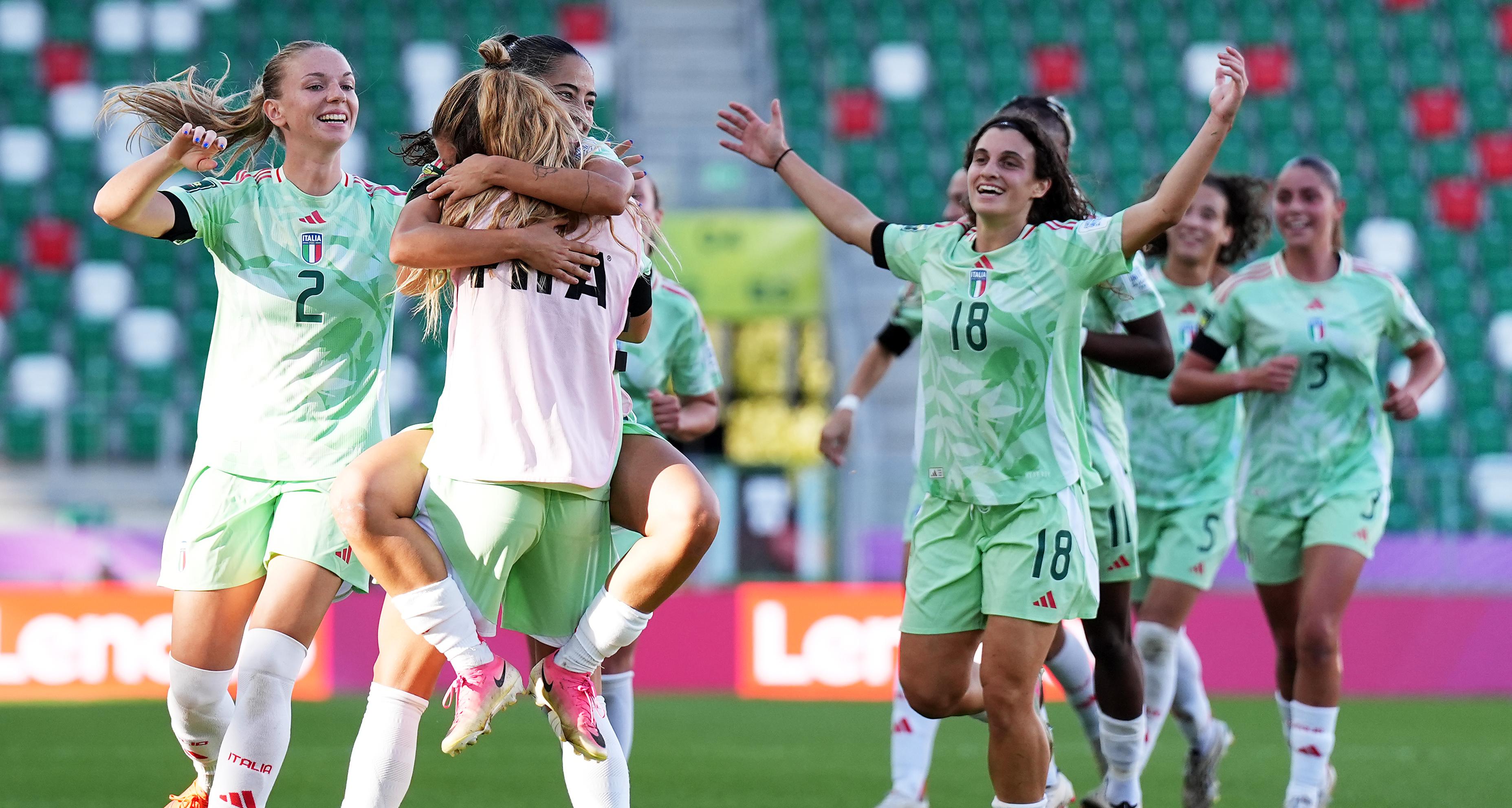 Under 20 femminile, mercoledì la semifinale mondiale con la Spagna. Malagò: “Avanti così, ragazze!”