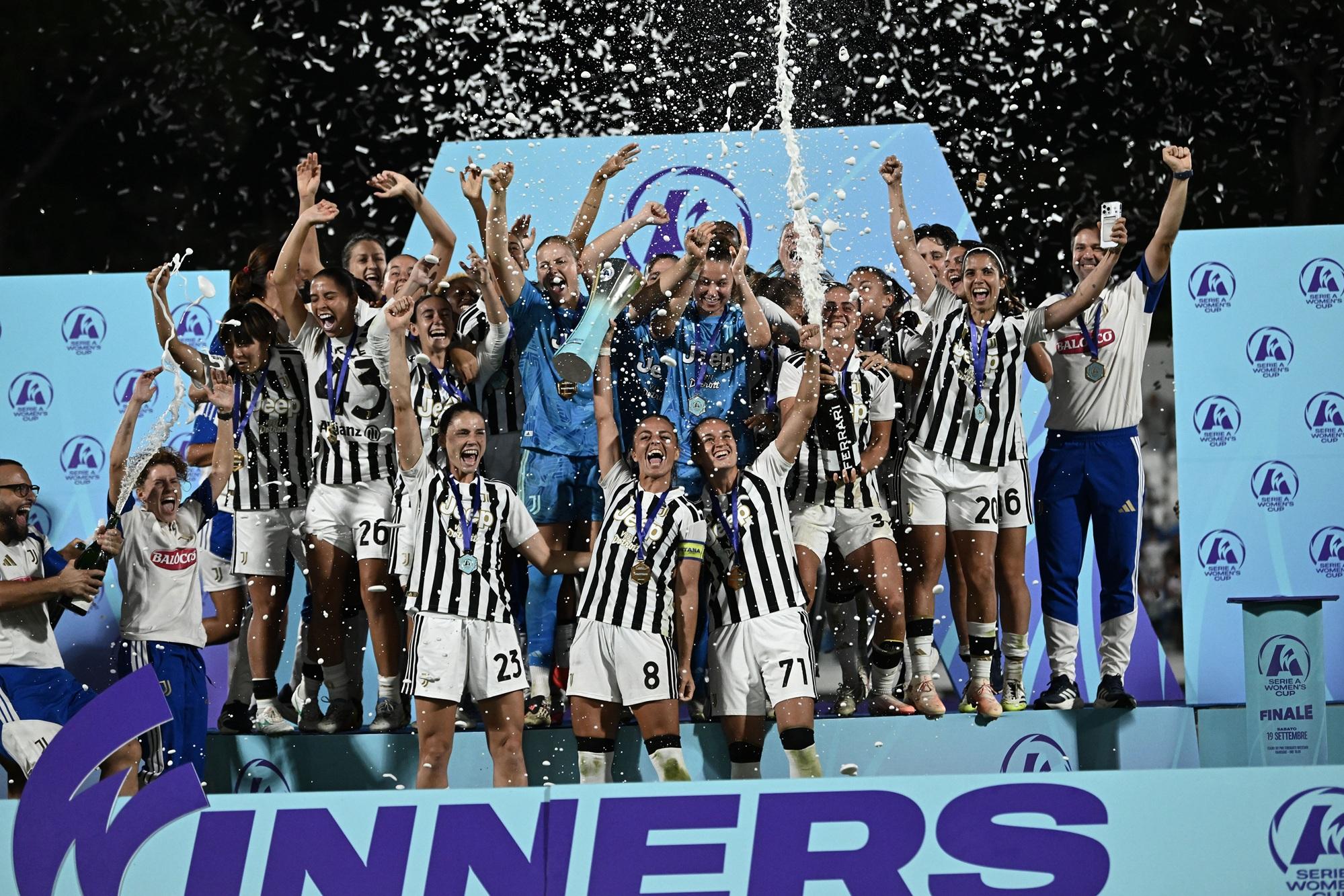 La Serie A Women's Cup è della Juventus! Viareggio incorona le bianconere, super rimonta sulla Roma
