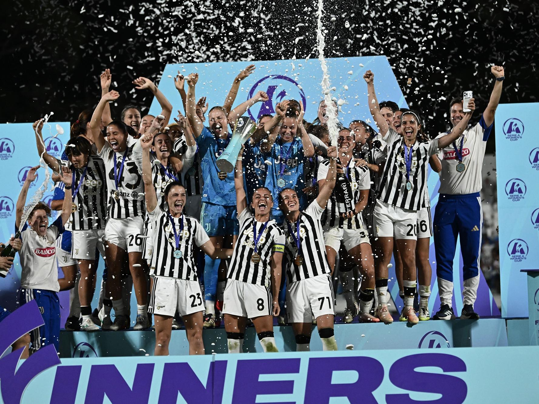 La Serie A Women's Cup è della Juventus! Viareggio incorona le bianconere, super rimonta sulla Roma