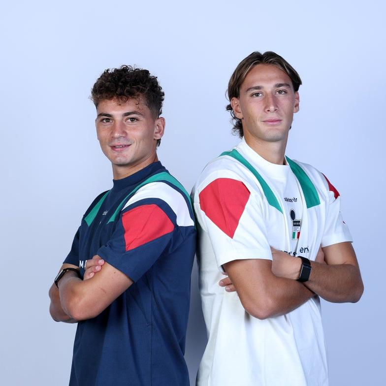 Pio and Sebastiano, Italy’s newest band of brothers: “Being here together makes it even more special”