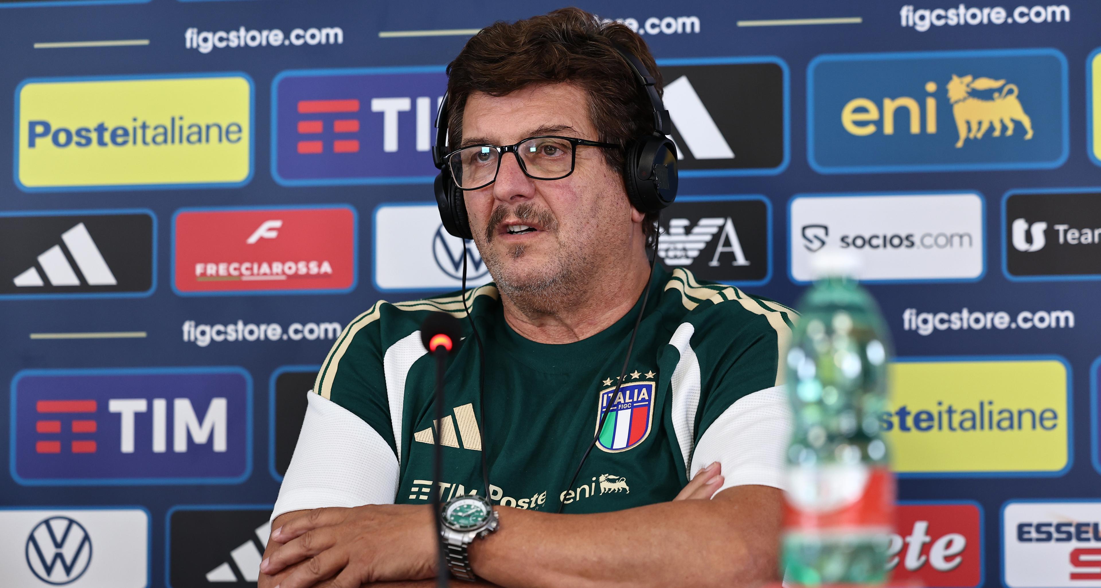 Baldini apre i lavori degli Azzurrini: “Questa squadra mi riempie di gioia e orgoglio”