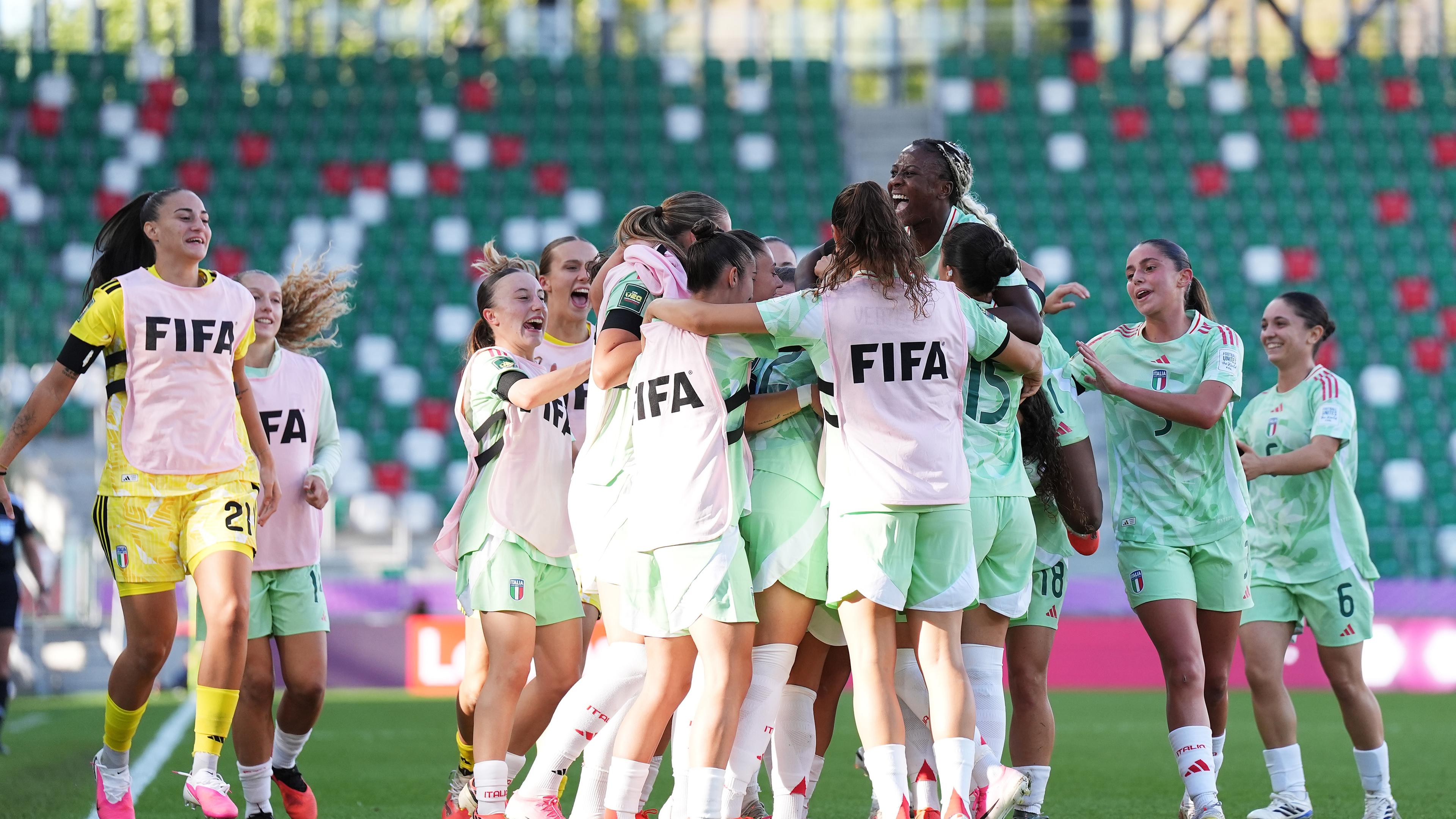 Under 20 femminile, Italia-Spagna vale la finale Mondiale. Matteucci: “Consapevolezza e voglia di divertirsi”