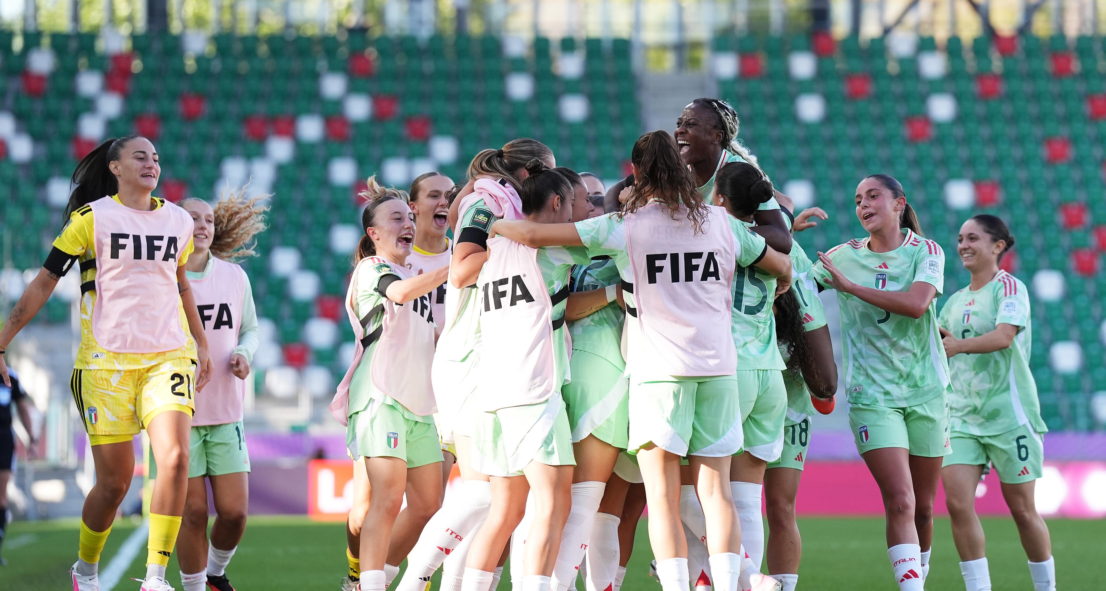 Under 20 femminile, Italia-Spagna vale la finale Mondiale. Matteucci: “Consapevolezza e voglia di divertirsi”