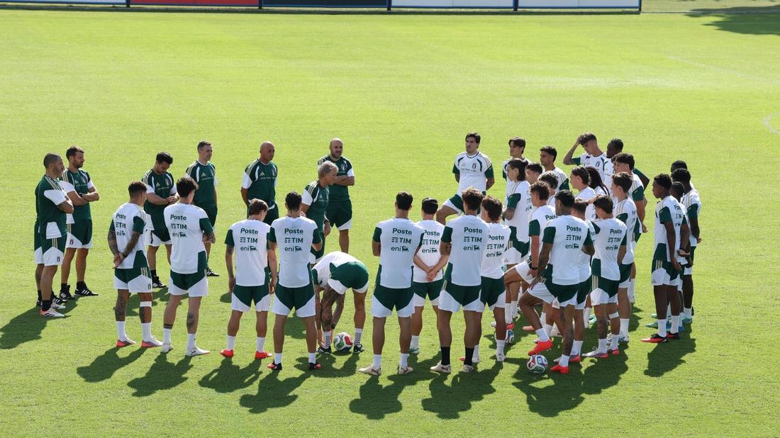 Nazionale A: la rifinitura degli Azzurri alla vigilia del match con il Belgio