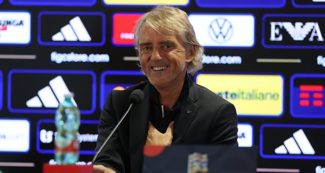 Parte da Roma il cammino in Nations League. Mancini: “Speriamo di arrivare in finale, bel gioco e risultati sono la miglior medicina”