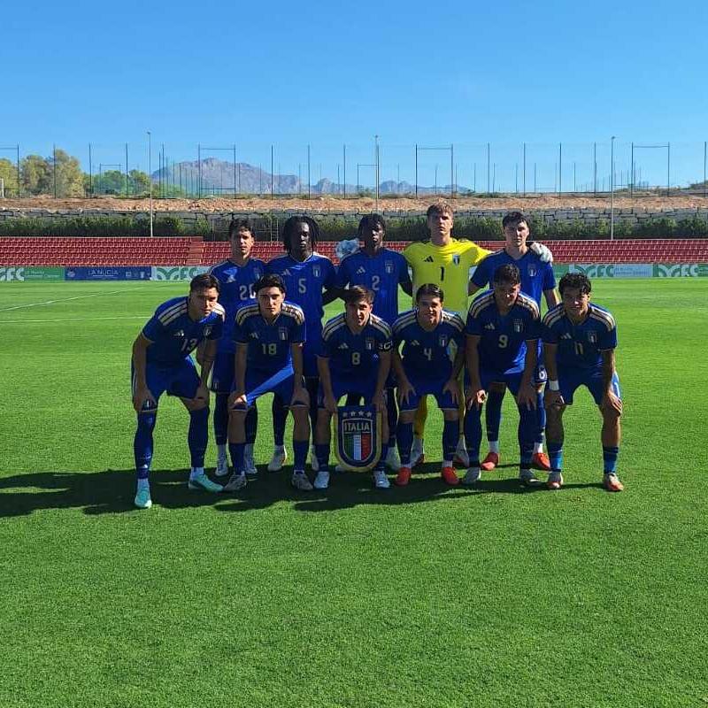 L’Italia cade all’esordio nel La Nucía International Tournament: 3-1 per l’Inghilterra