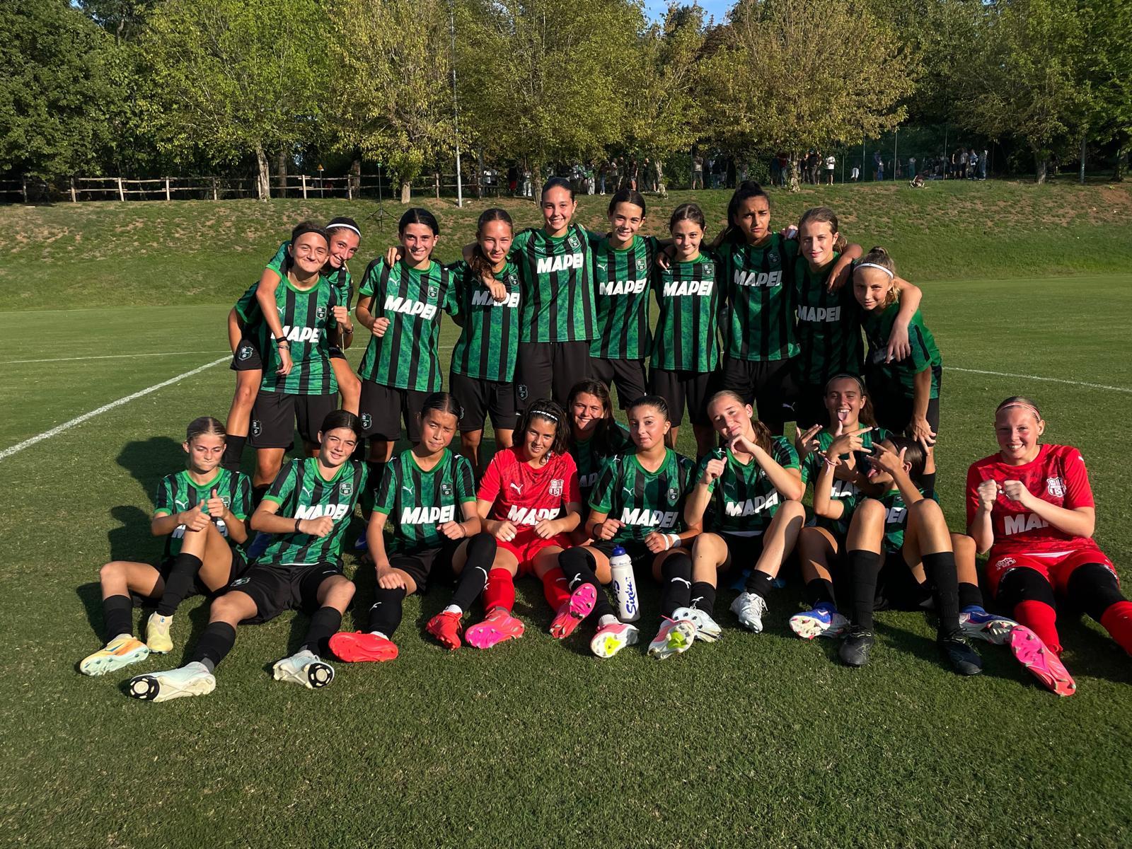 Under 15 Femminile, Sassuolo a caccia di continuità sul campo della Ternana Women