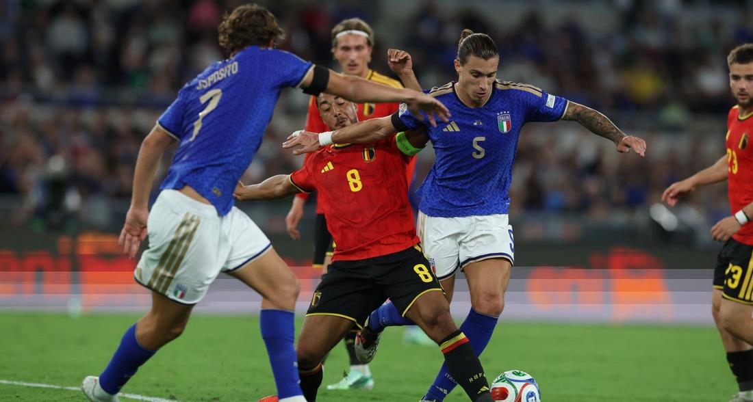 Nazionale A: Azzurri sconfitti dal Belgio all'esordio in Nations League