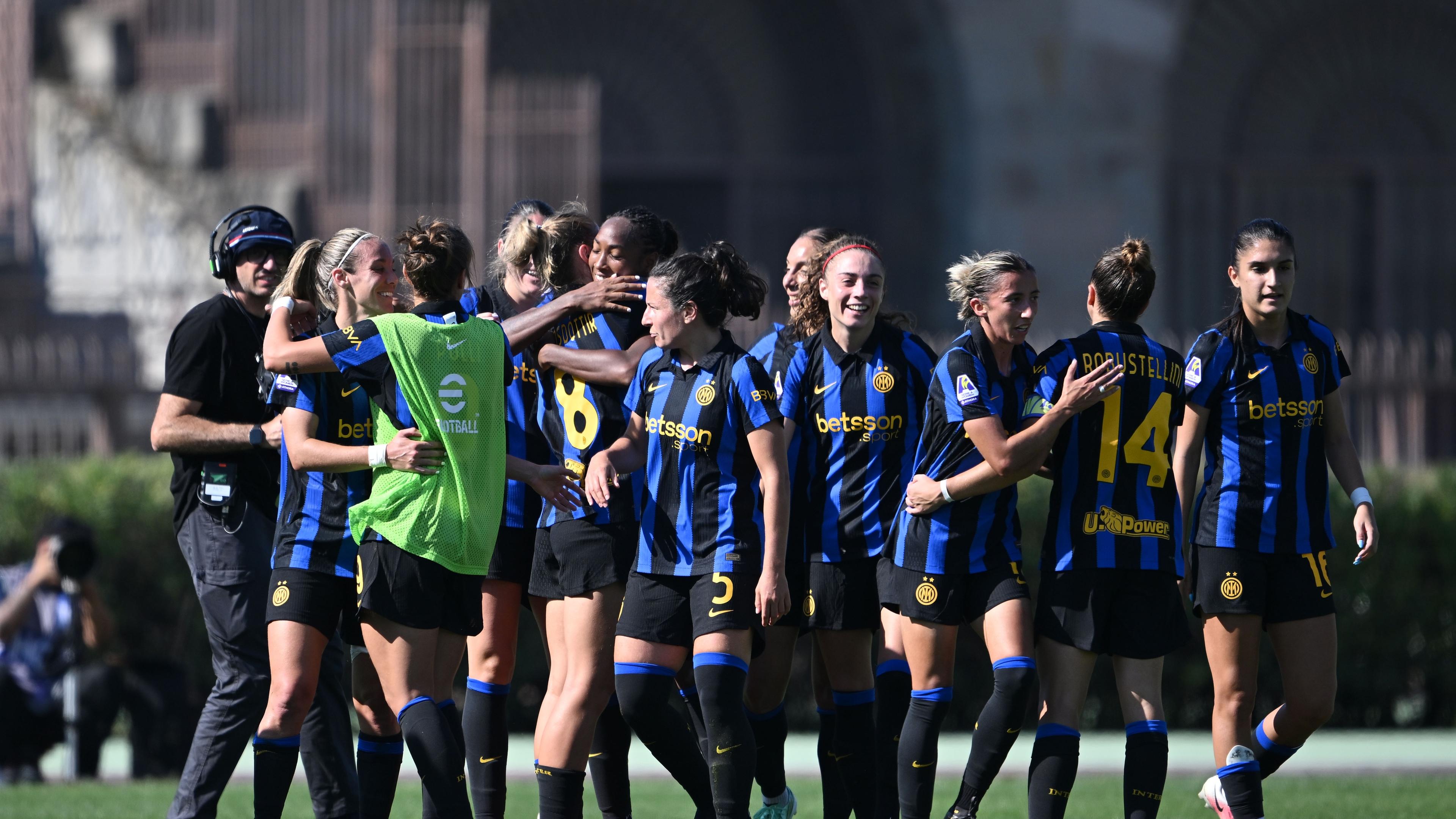 Inter, Roma e Como Women vincono al debutto: in cinque in testa dopo la prima giornata