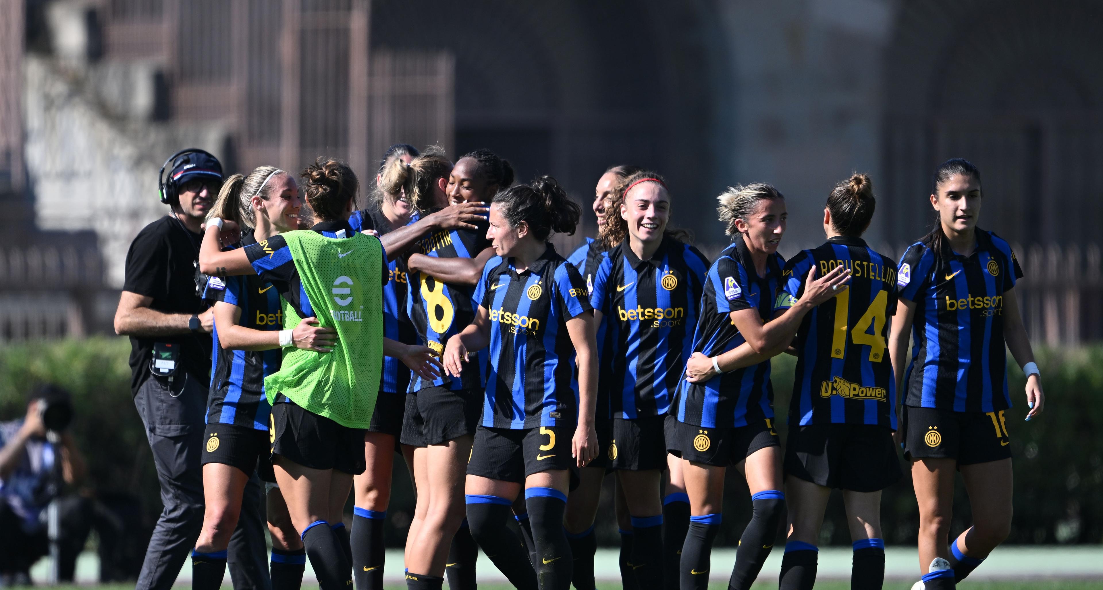 Inter, Roma e Como Women vincono al debutto: in cinque in testa dopo la prima giornata