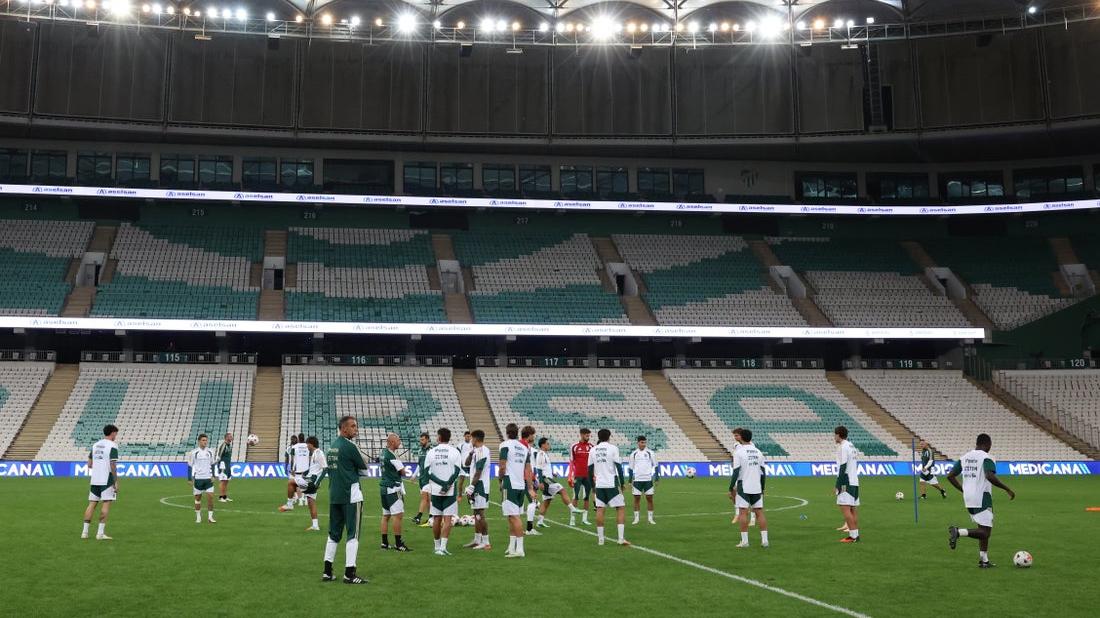 Nazionale A: la rifinitura all’Atatürk Spor Kompleksi di Bursa