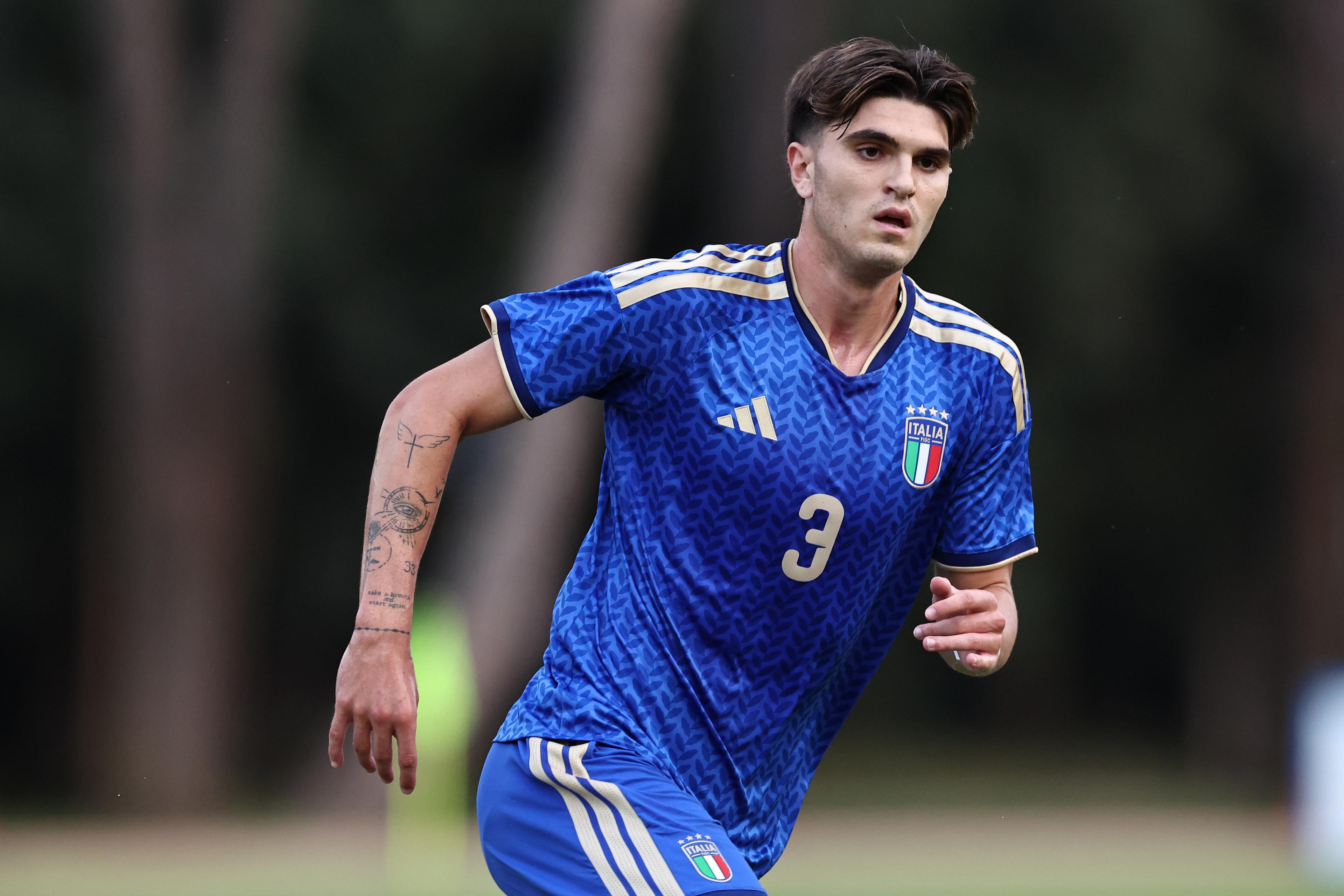 Davide Bartesaghi, who was on target today to make it 5-0