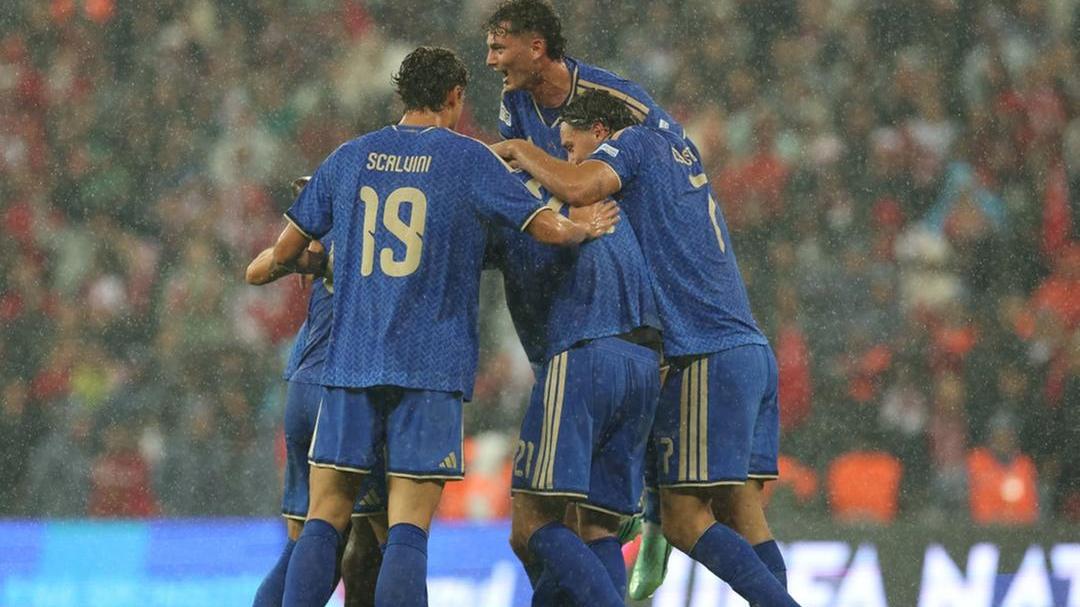 Azzurri dance in the rain to beat Türkiye 4-1 in Bursa