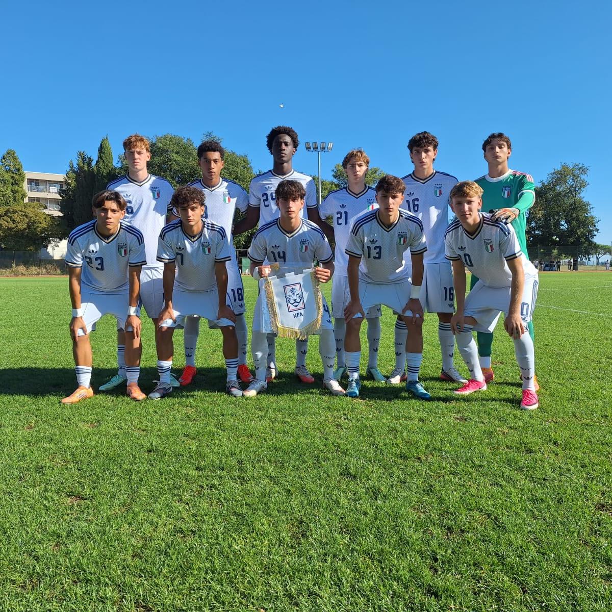 Azzurrini show all’Istria Youth Cup: 5-2 alla Corea del Sud. Pasqual: “È stato un buon test”